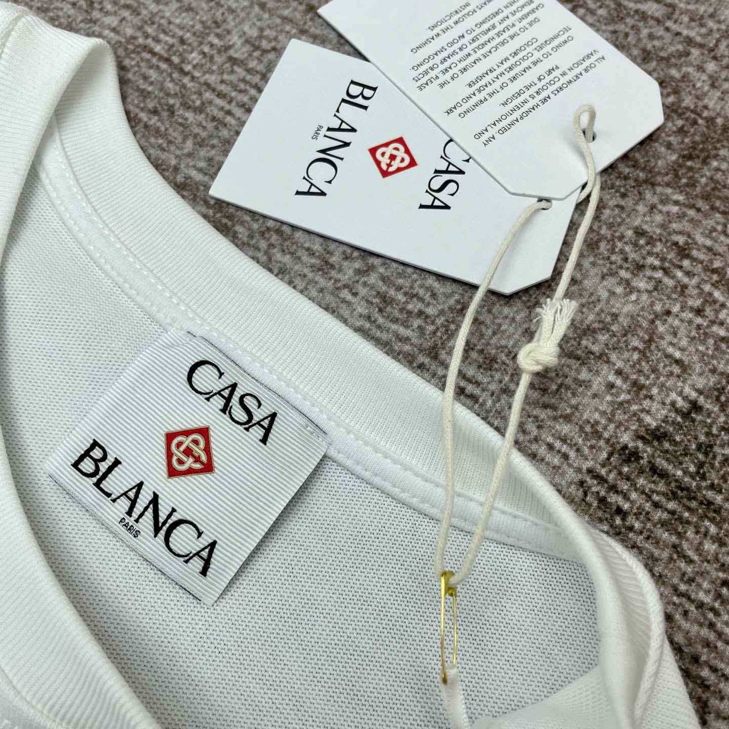 Casablanca Tennis Club Icon T-shirt   C973 - DopestKickz