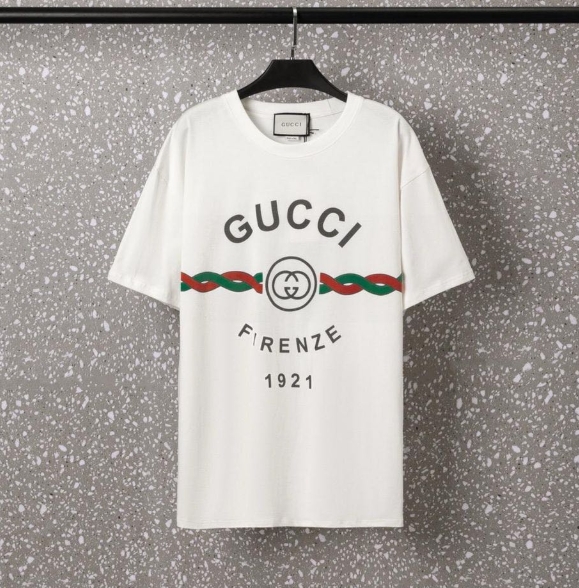 Gucci Cotton Jersey 'Gucci Firenze 1921' T-shirt - DopestKickz