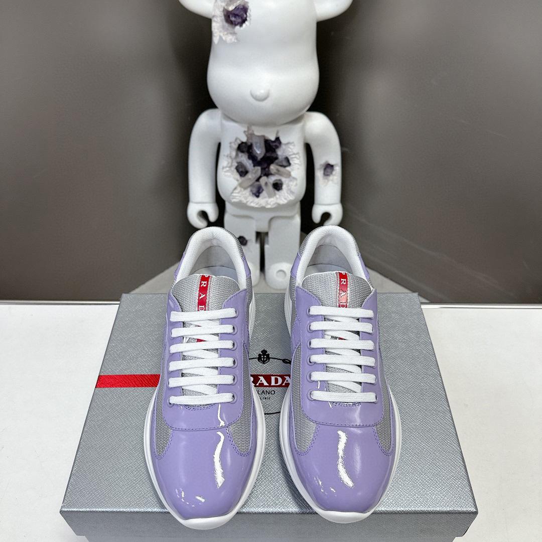 Prada America's Cup Biker Fabric Sneakers - DopestKickz