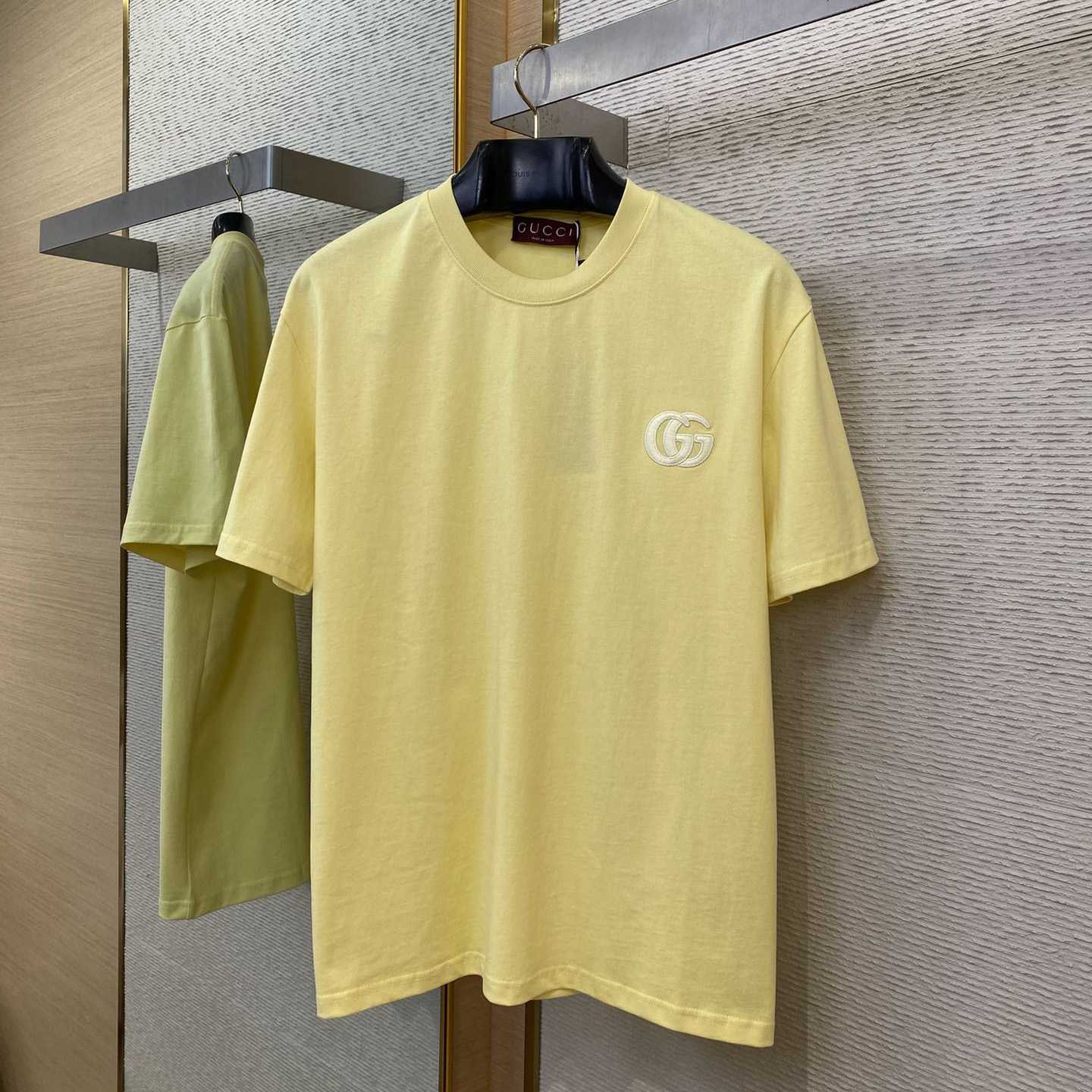 Gucci Embroidered Cotton Jersey T-shirt - DopestKickz