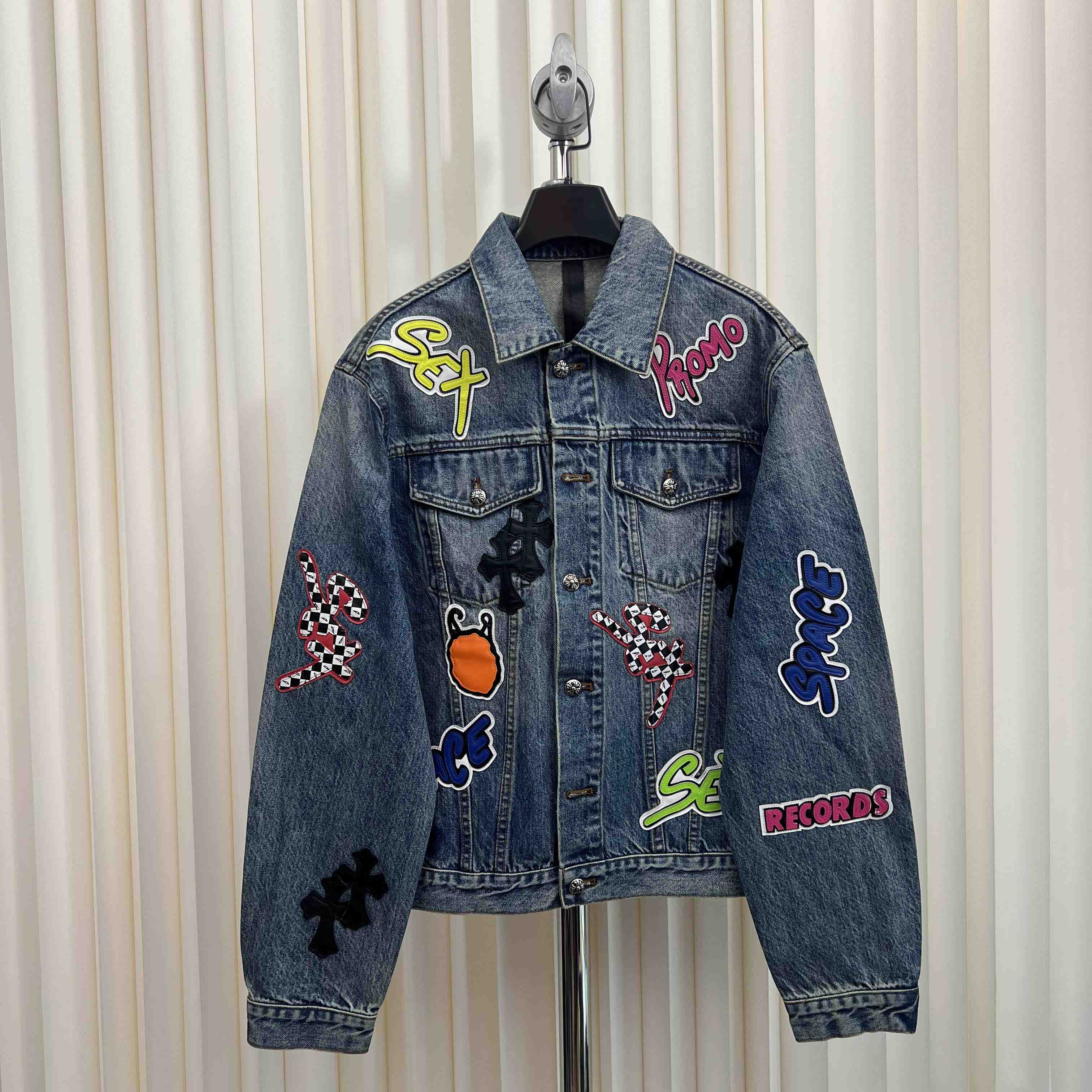 Chrome Hearts Matty Boy Sex Denim Jacket - DopestKickz