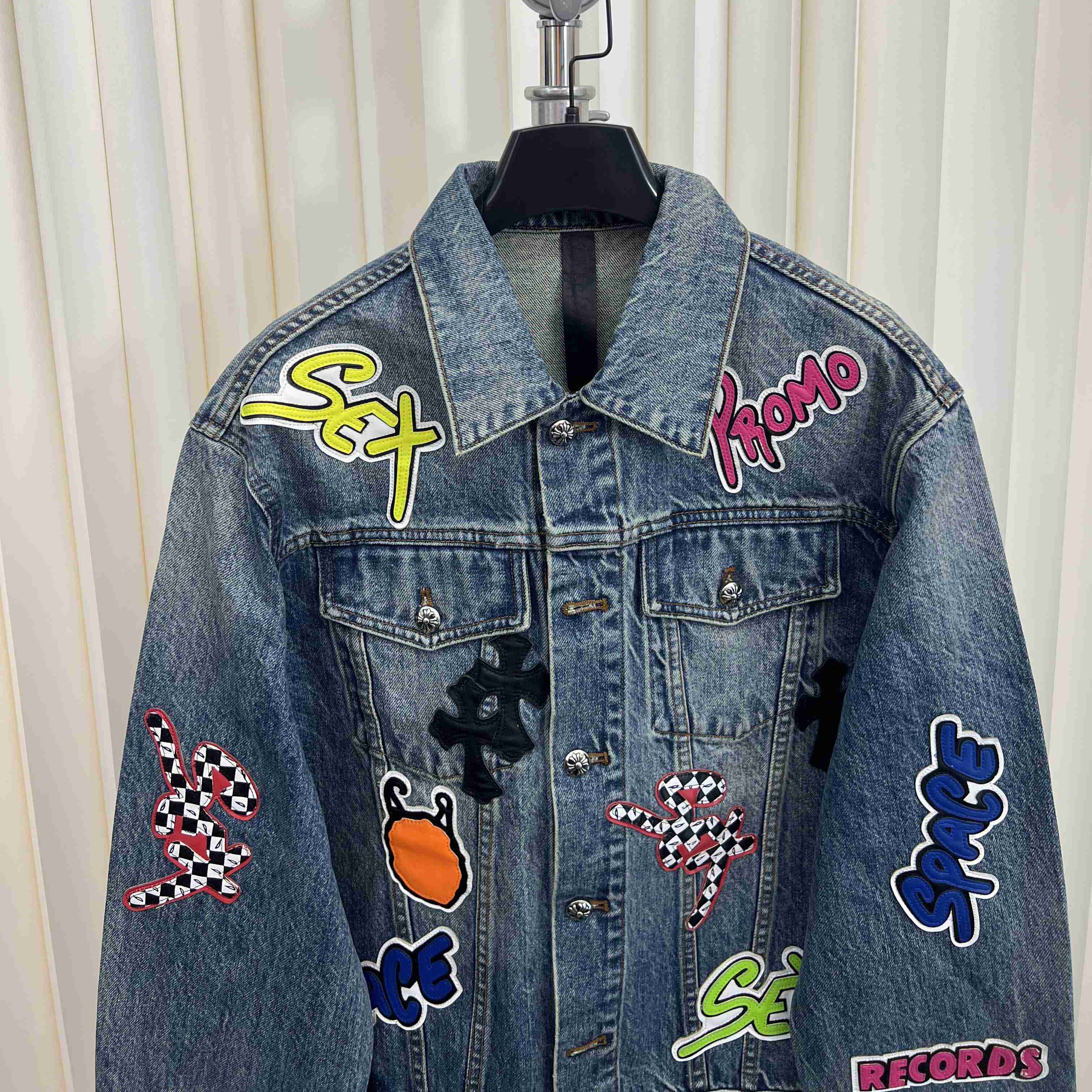 Chrome Hearts Matty Boy Sex Denim Jacket - DopestKickz