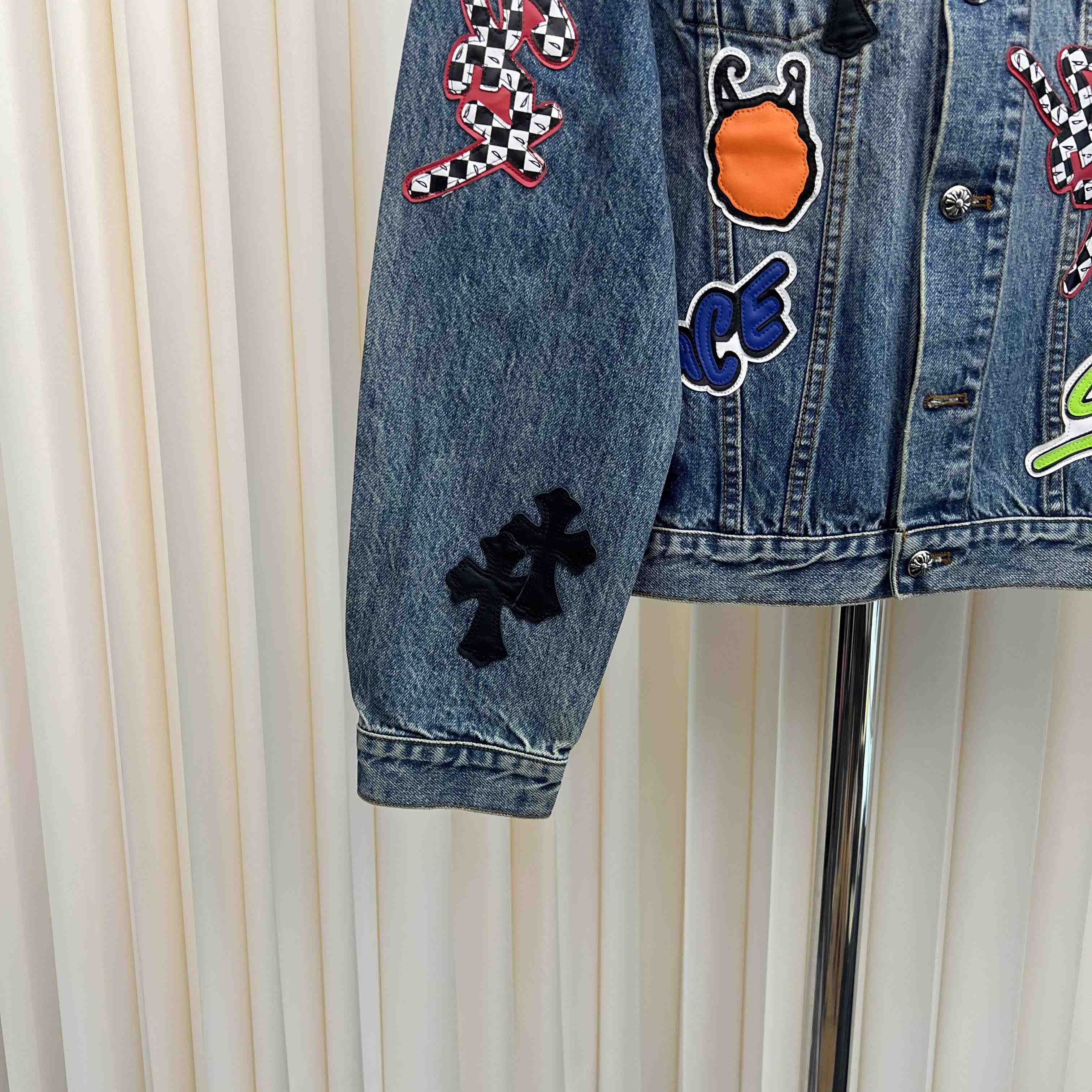 Chrome Hearts Matty Boy Sex Denim Jacket - DopestKickz