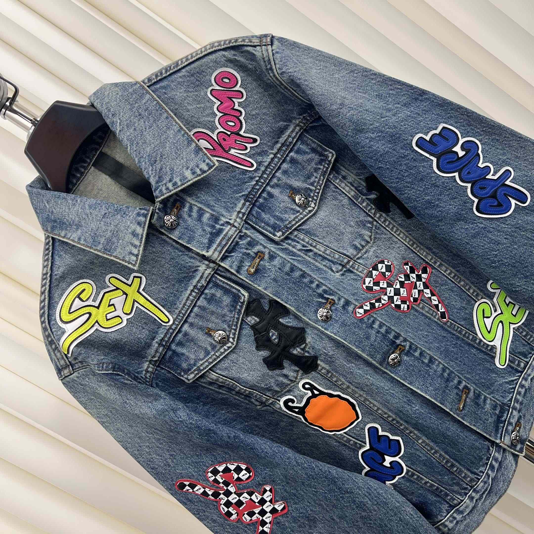 Chrome Hearts Matty Boy Sex Denim Jacket - DopestKickz