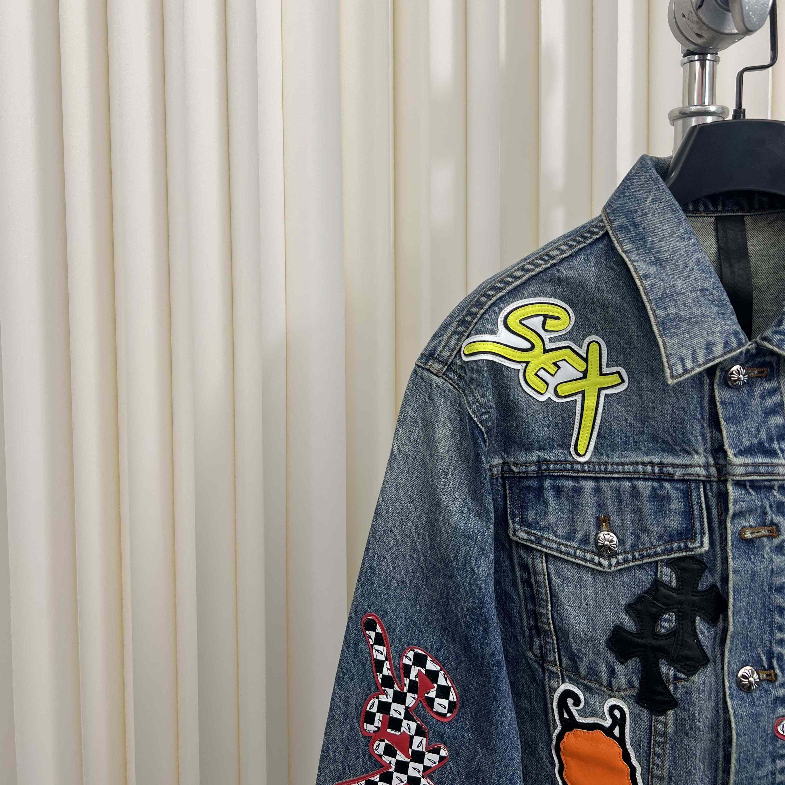 Chrome Hearts Matty Boy Sex Denim Jacket - DopestKickz