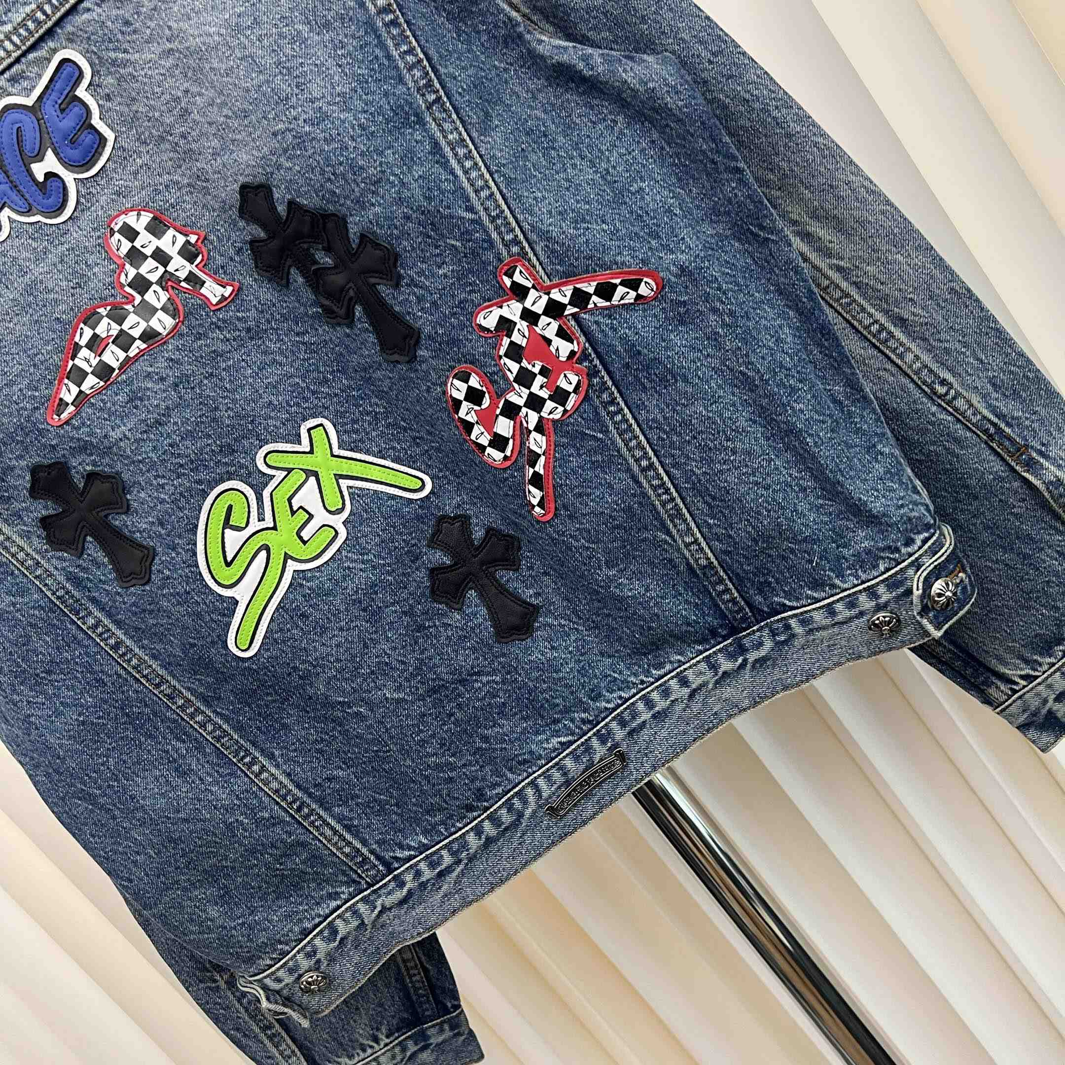 Chrome Hearts Matty Boy Sex Denim Jacket - DopestKickz