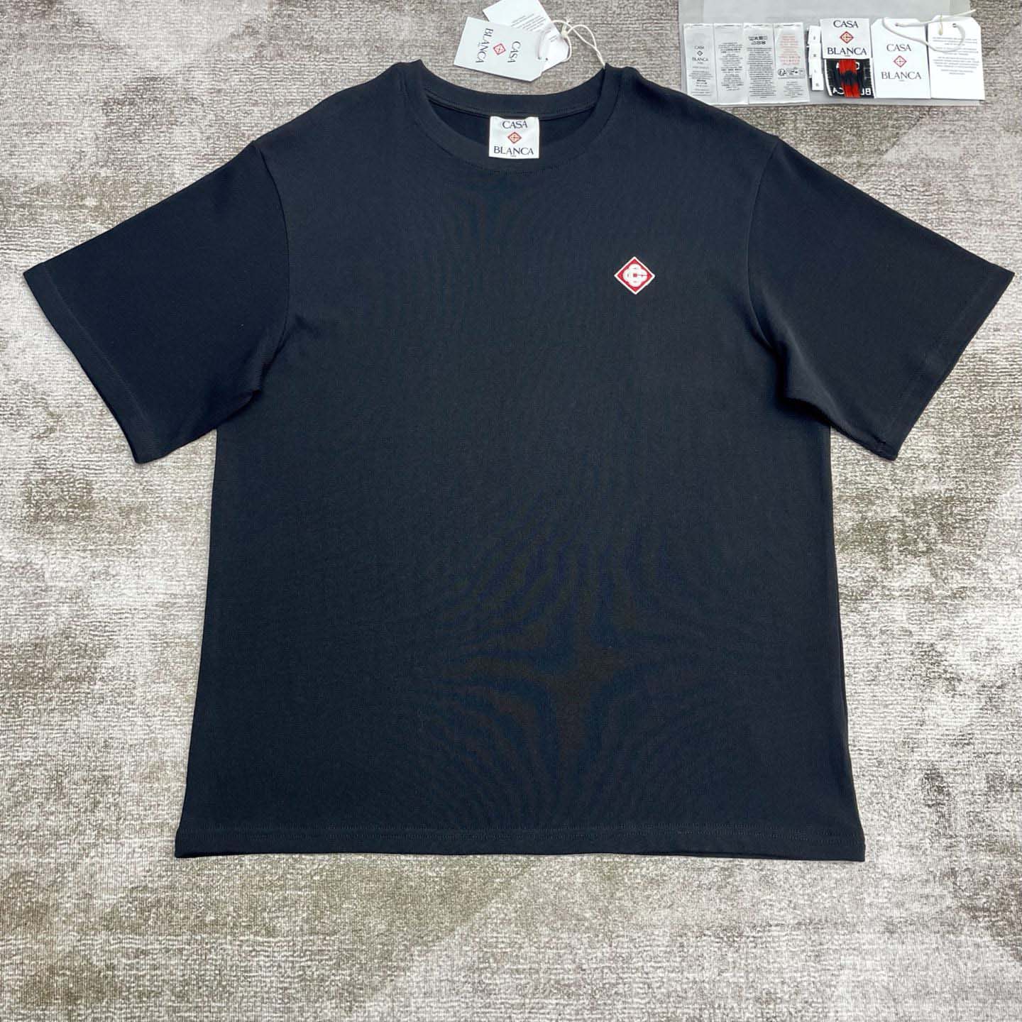 Casablanca Logo-patch T-shirt  C1001 - DopestKickz