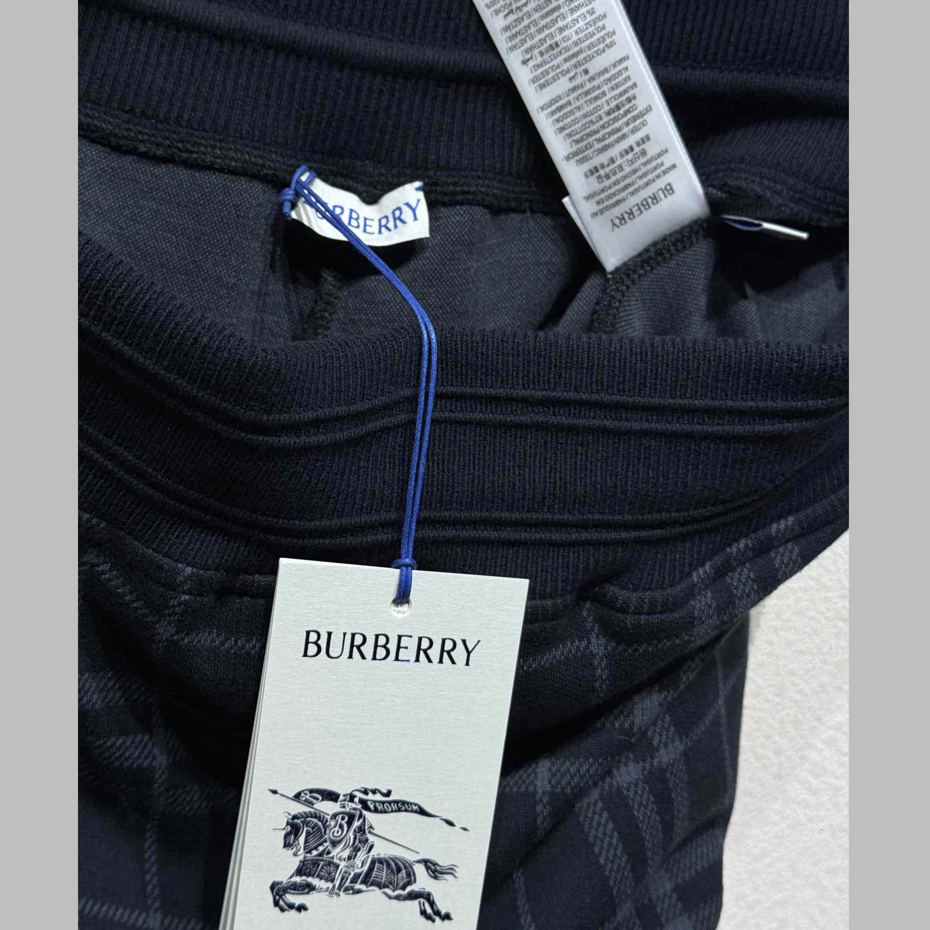 Burberry Check Stretch Cotton Blend Shorts - DopestKickz