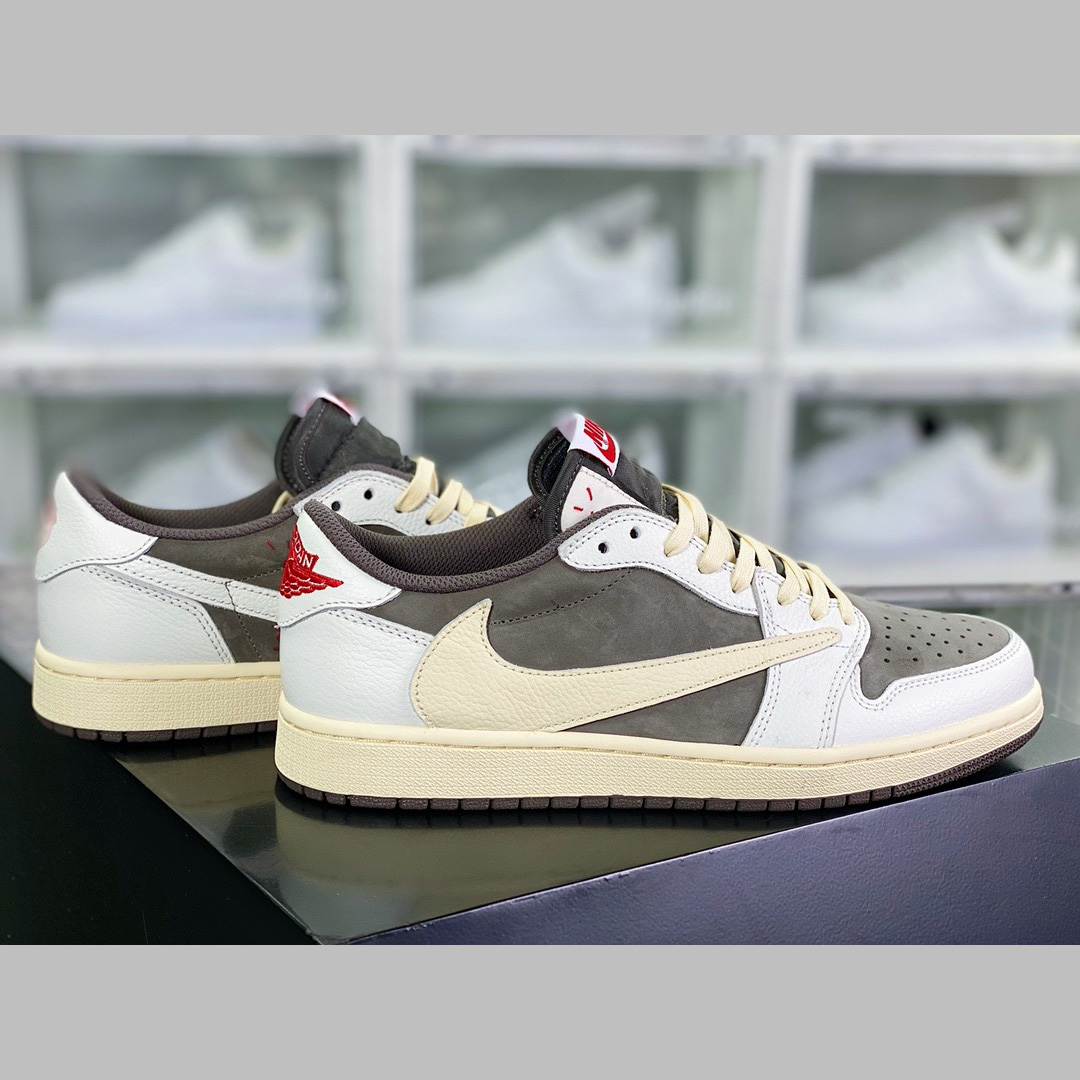 Travis Scott x Air Jordan AJ1 Low OG SP Sneaker    DM7866-162  - DopestKickz