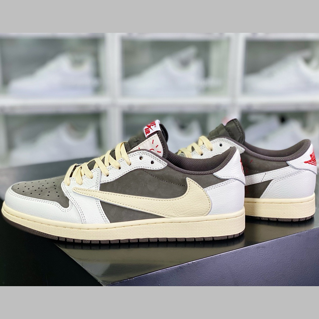 Travis Scott x Air Jordan AJ1 Low OG SP Sneaker    DM7866-162  - DopestKickz