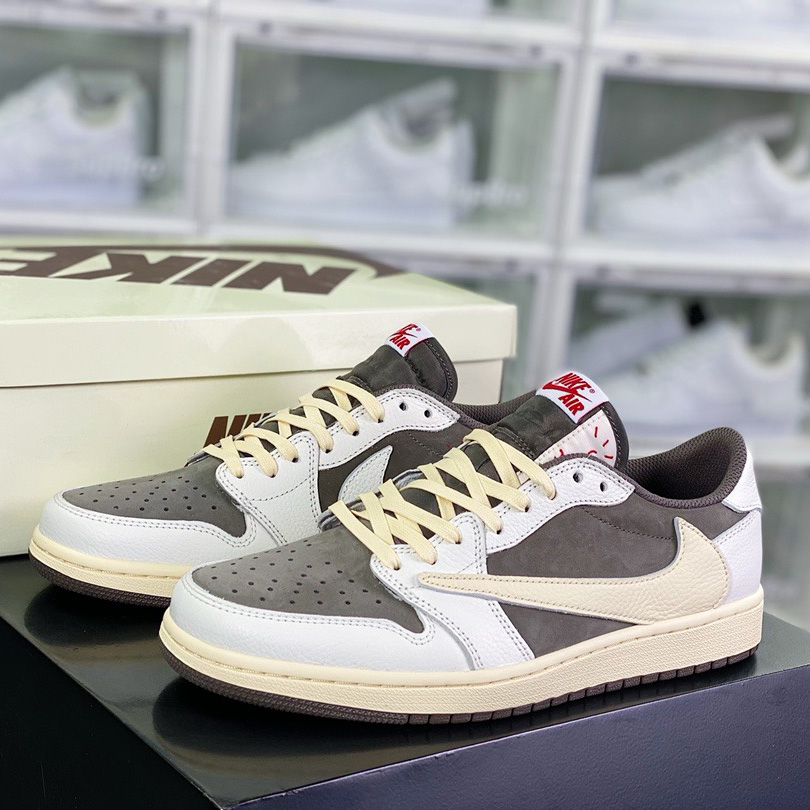 Travis Scott x Air Jordan AJ1 Low OG SP Sneaker    DM7866-162  - DopestKickz