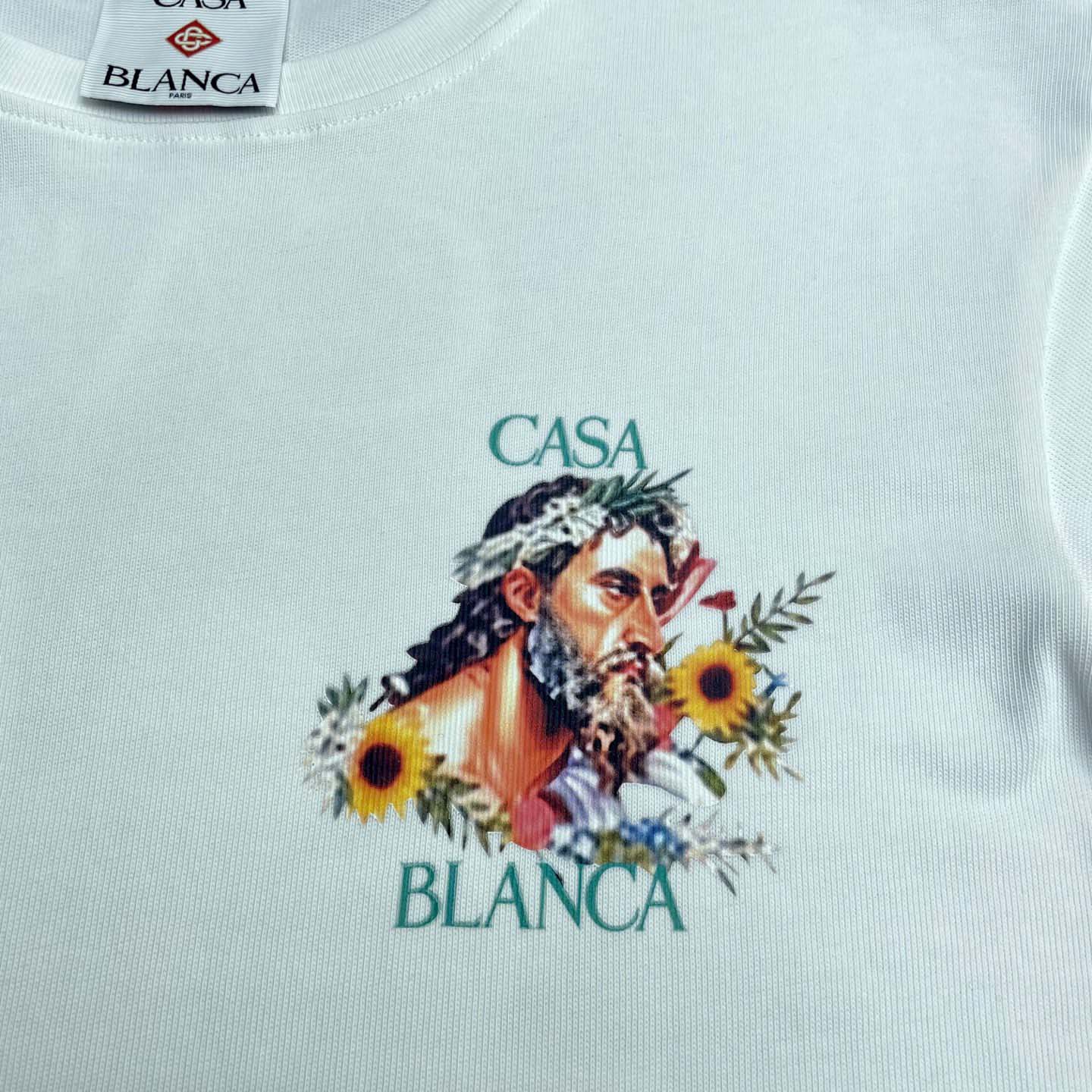 Casablanca printed T-shirt   C948 - DopestKickz