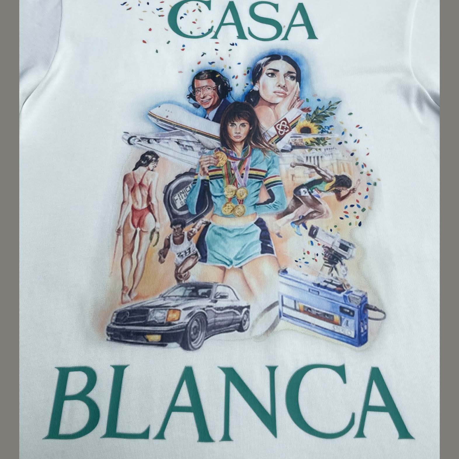 Casablanca printed T-shirt   C948 - DopestKickz