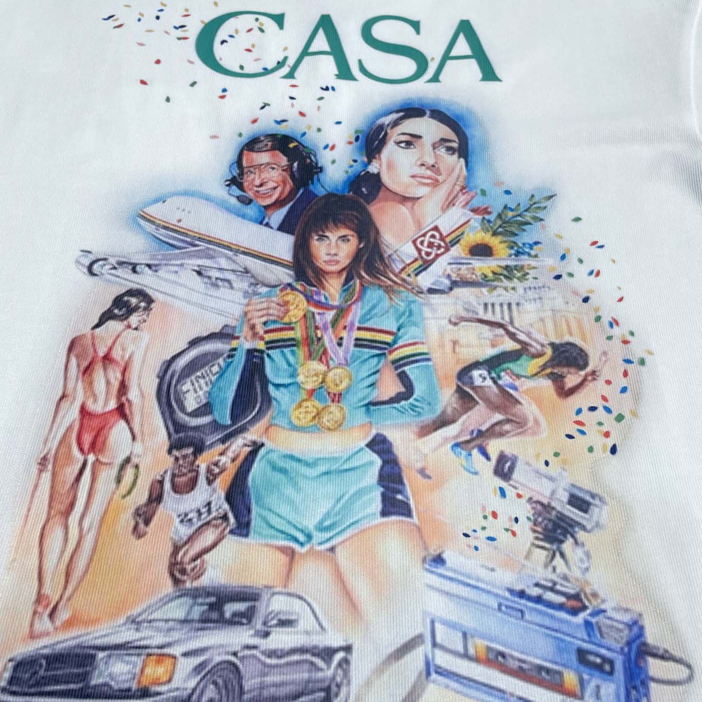 Casablanca printed T-shirt   C948 - DopestKickz