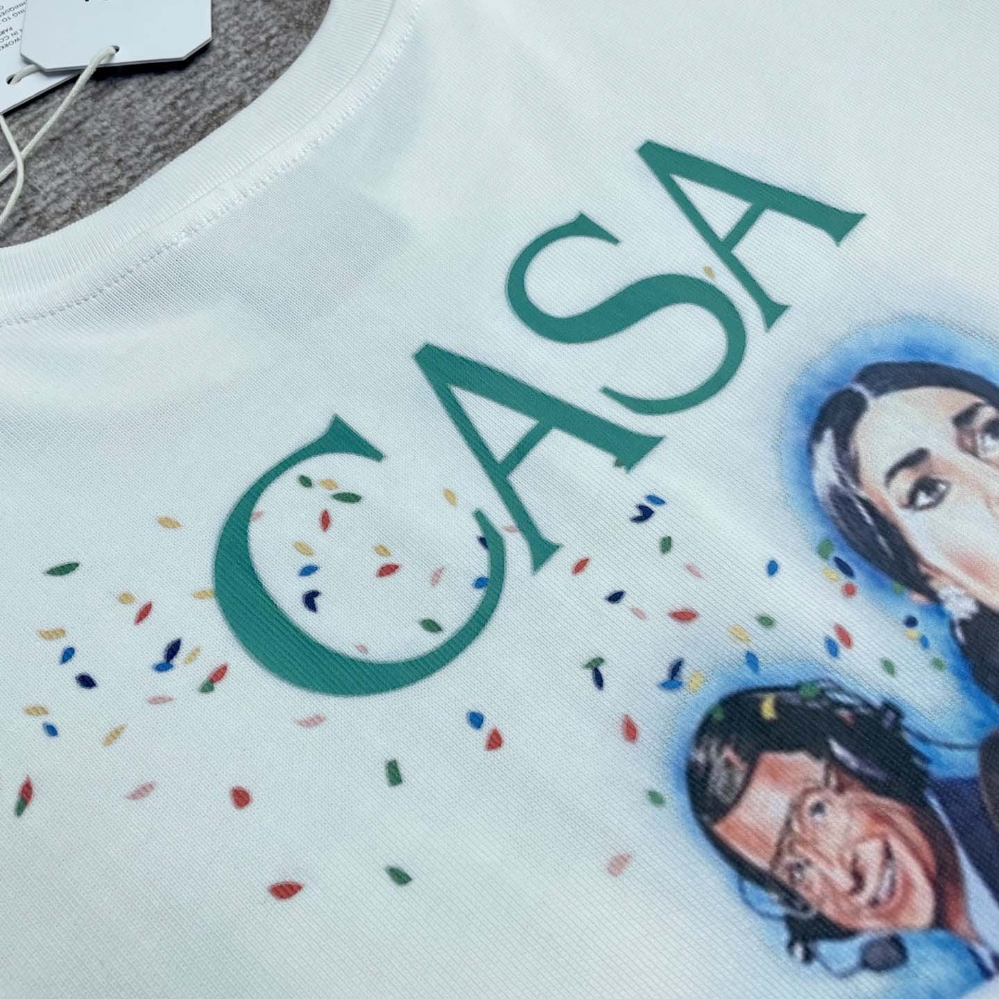 Casablanca printed T-shirt   C948 - DopestKickz