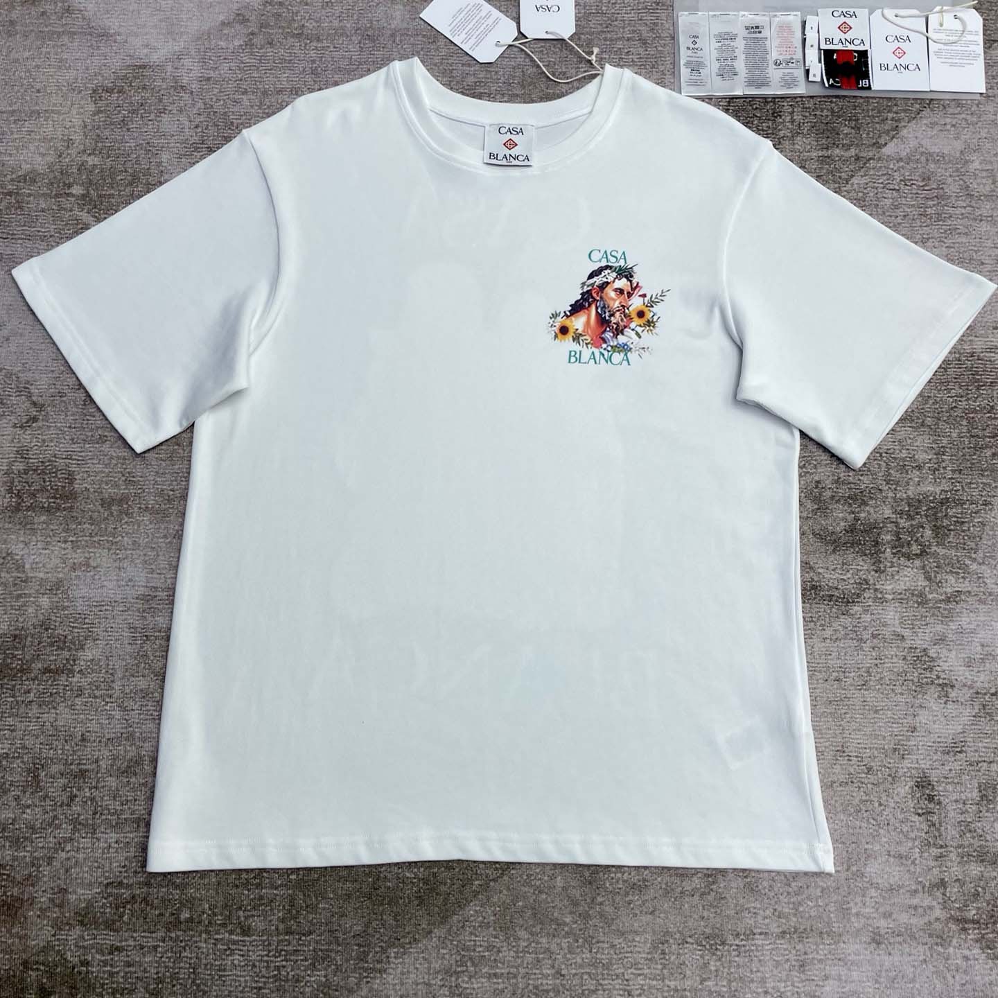 Casablanca printed T-shirt   C948 - DopestKickz