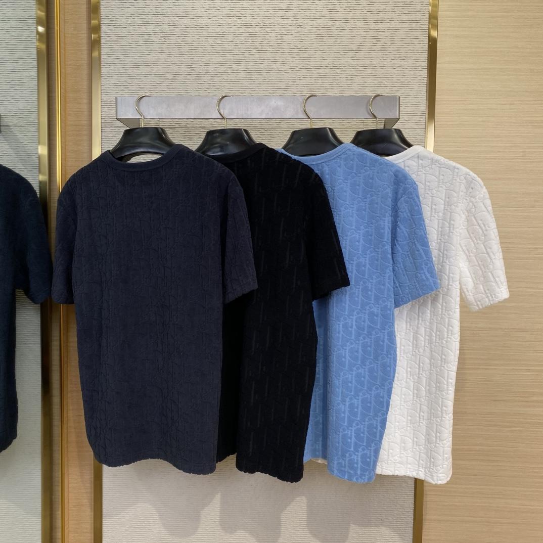 Christian Dior Oblique T-Shirt, Relaxed Fit   - DopestKickz