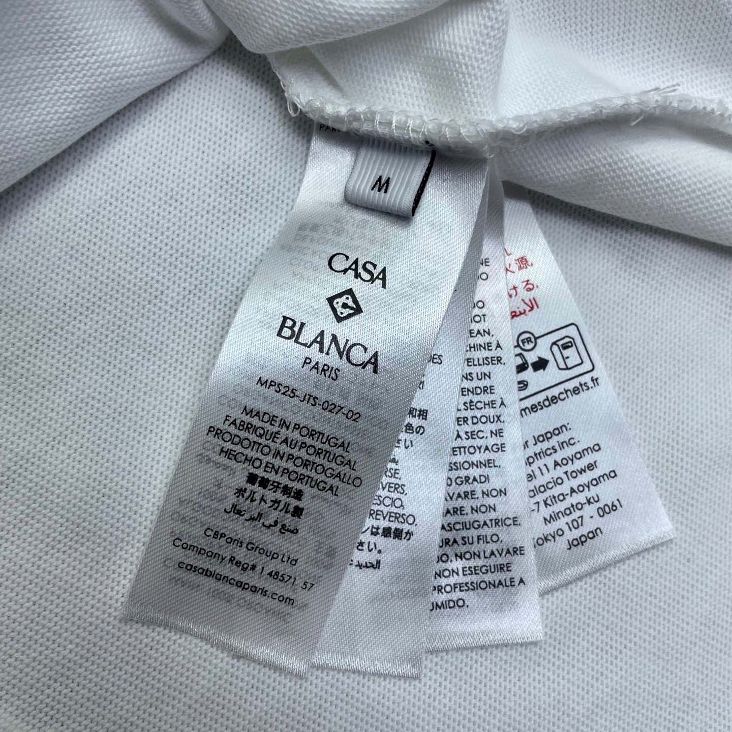 Casablanca Logo-patch T-shirt   C1002 - DopestKickz