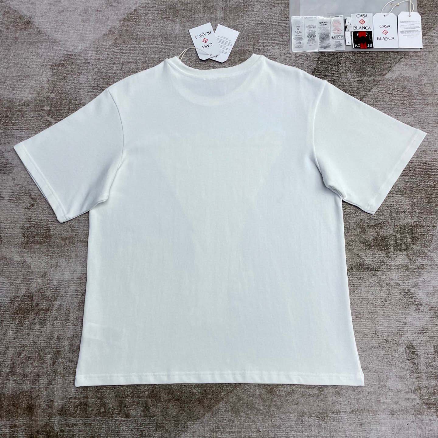 Casablanca Logo-patch T-shirt   C1002 - DopestKickz