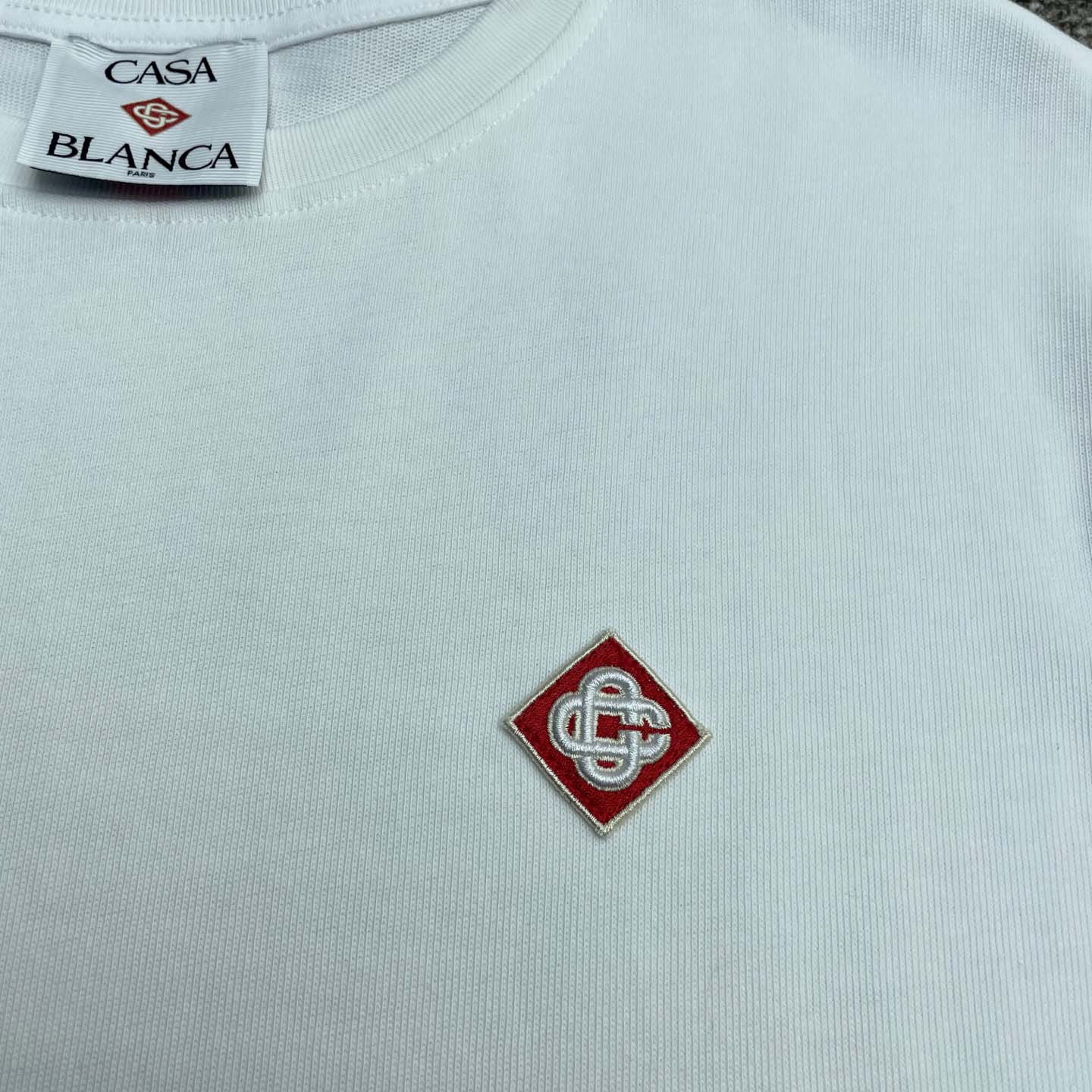 Casablanca Logo-patch T-shirt   C1002 - DopestKickz