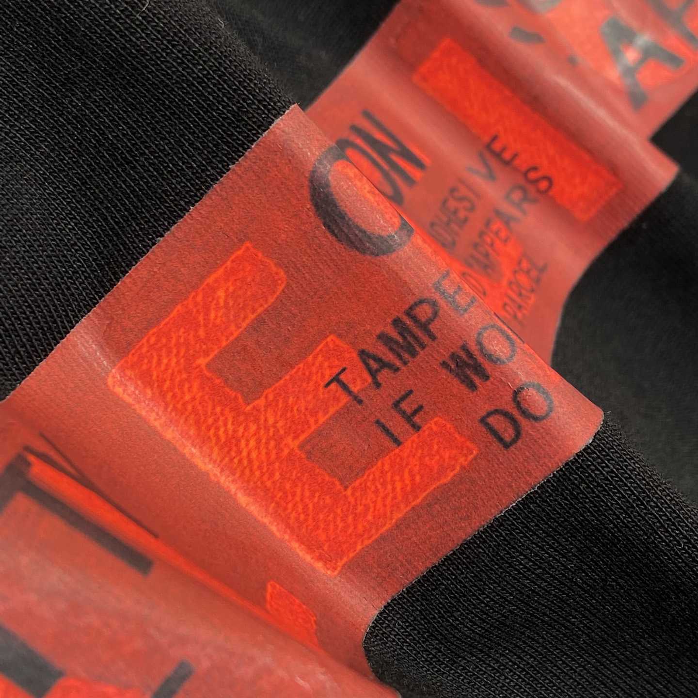 Balenciaga Taped Balenciaga Back T-Shirt Medium Fit In Black - DopestKickz