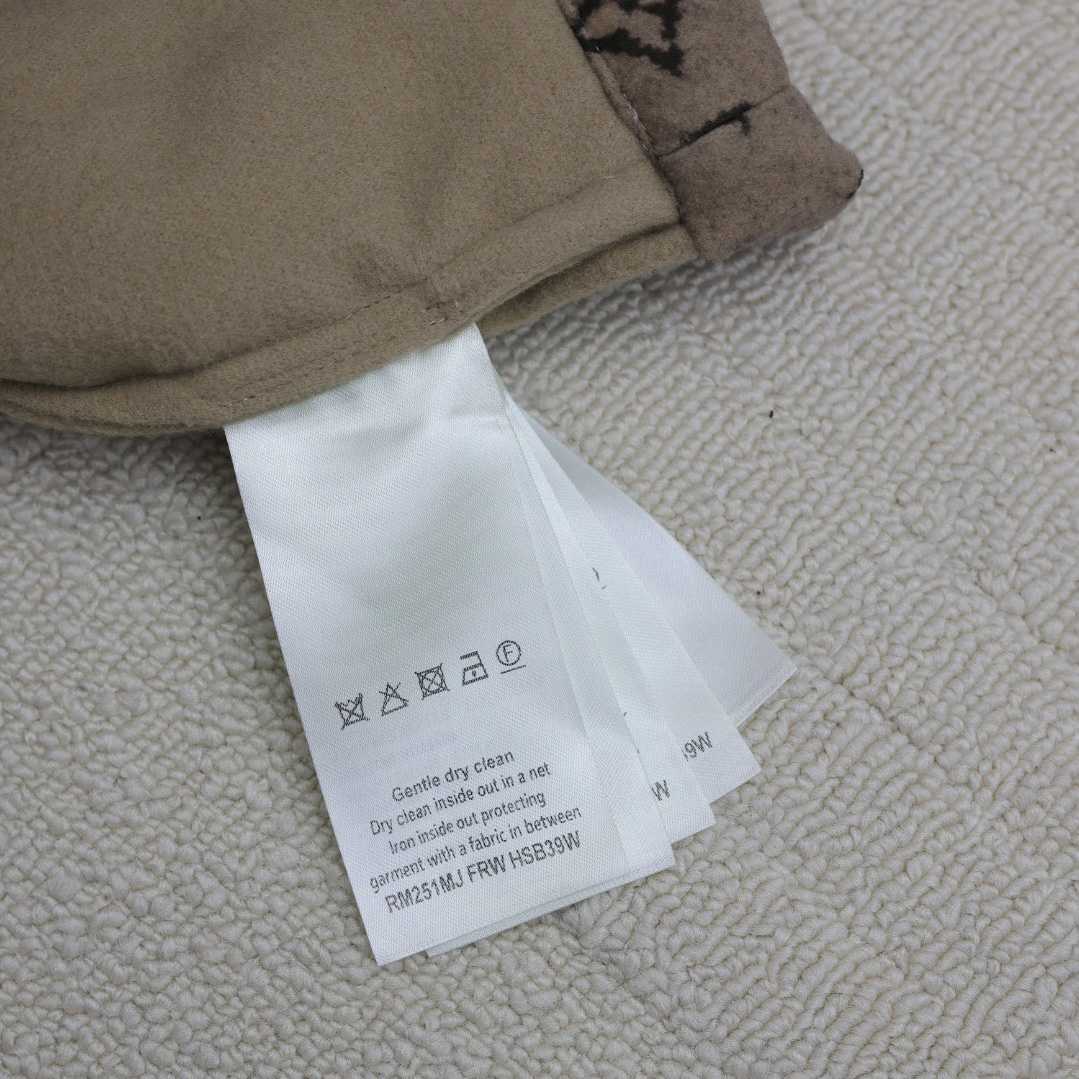 Louis Vuitton Monogram Double Face Wool, Silk And Cashmere-Blend Overshirt  1AFYF5 - DopestKickz