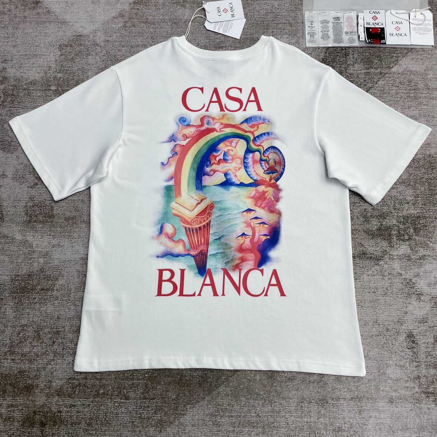 Casablanca Nature Teacher Printed Cotton T-Shirt   C950 - DopestKickz