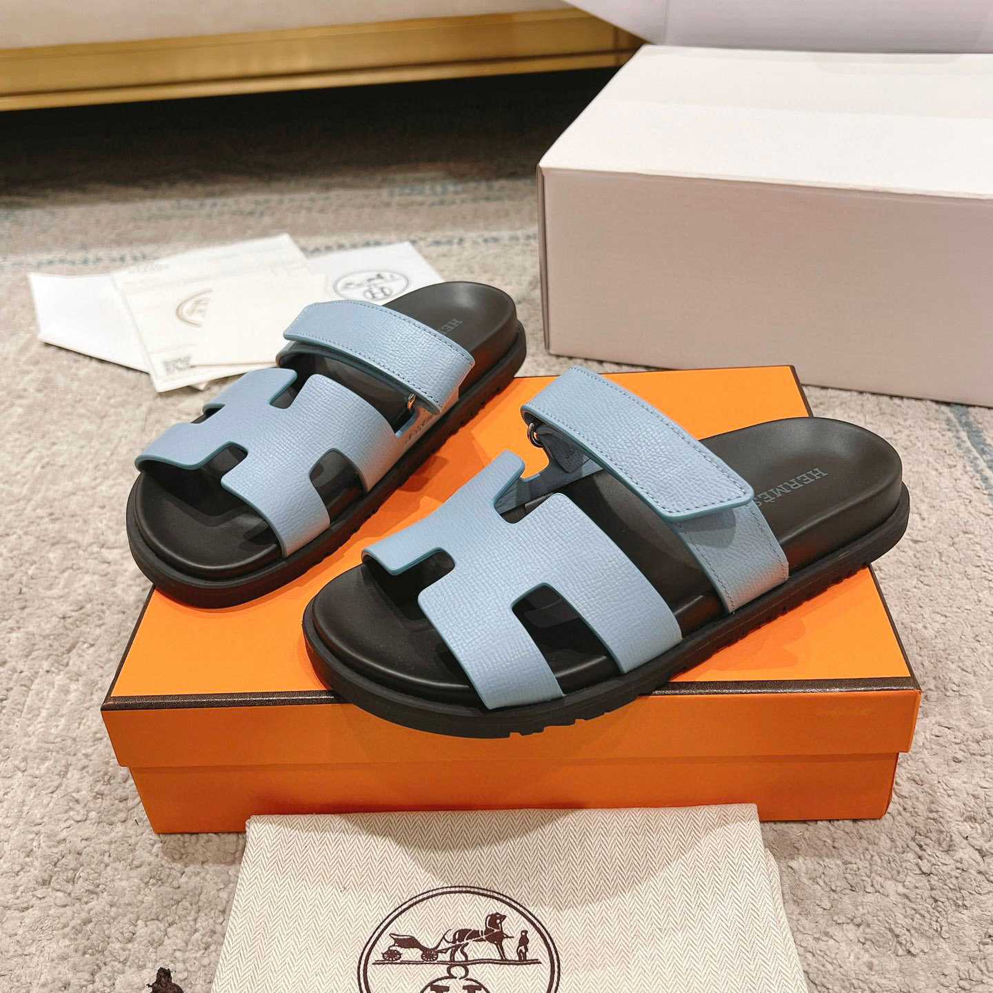 Hermes Chypre Sandal - DopestKickz