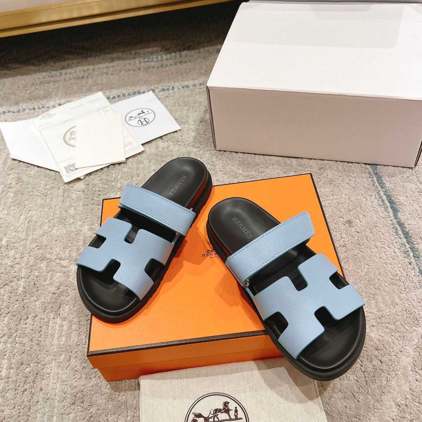 Hermes Chypre Sandal - DopestKickz