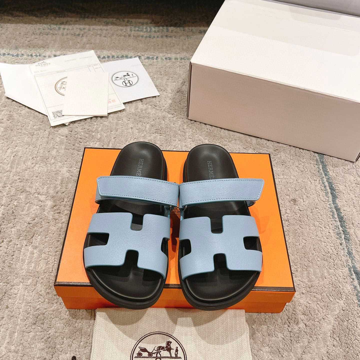 Hermes Chypre Sandal - DopestKickz