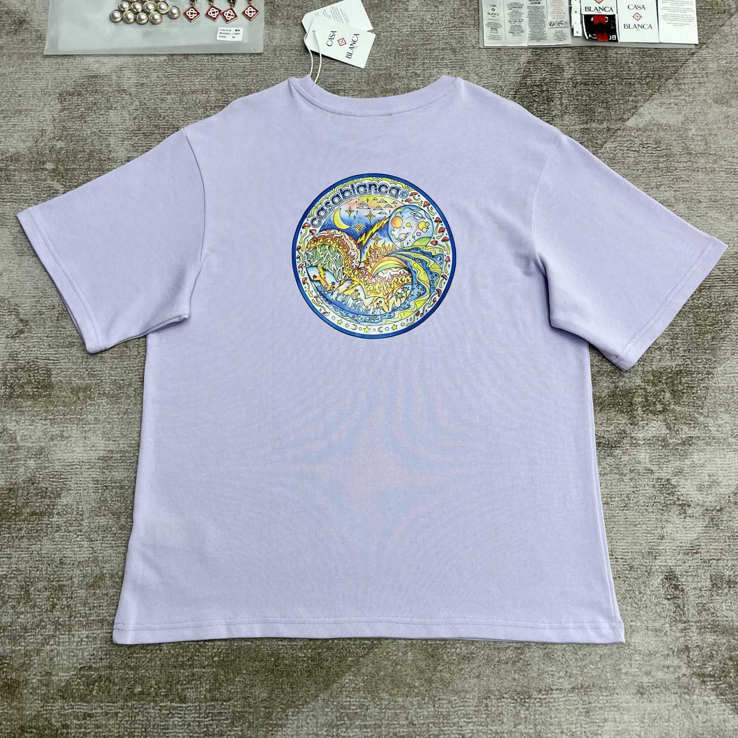 Casablanca The Four Elements Printed Tee   C992 - DopestKickz