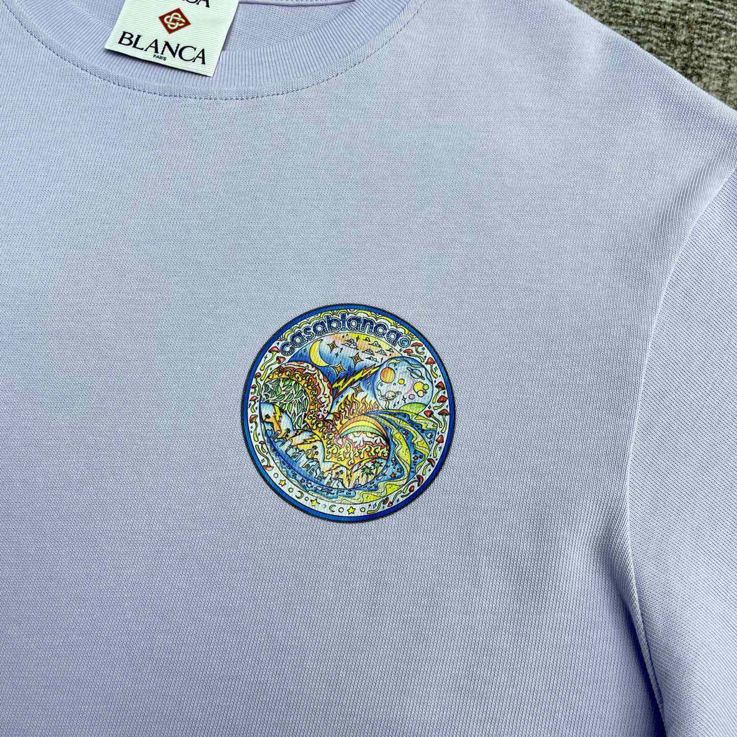 Casablanca The Four Elements Printed Tee   C992 - DopestKickz