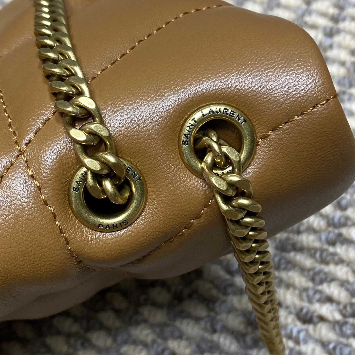 Saint Laurent Toy Puffer In Nappa Leather - DopestKickz
