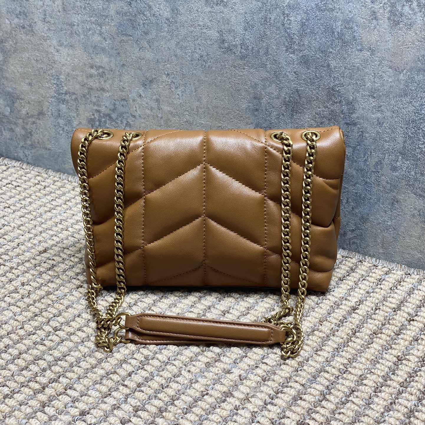 Saint Laurent Toy Puffer In Nappa Leather - DopestKickz