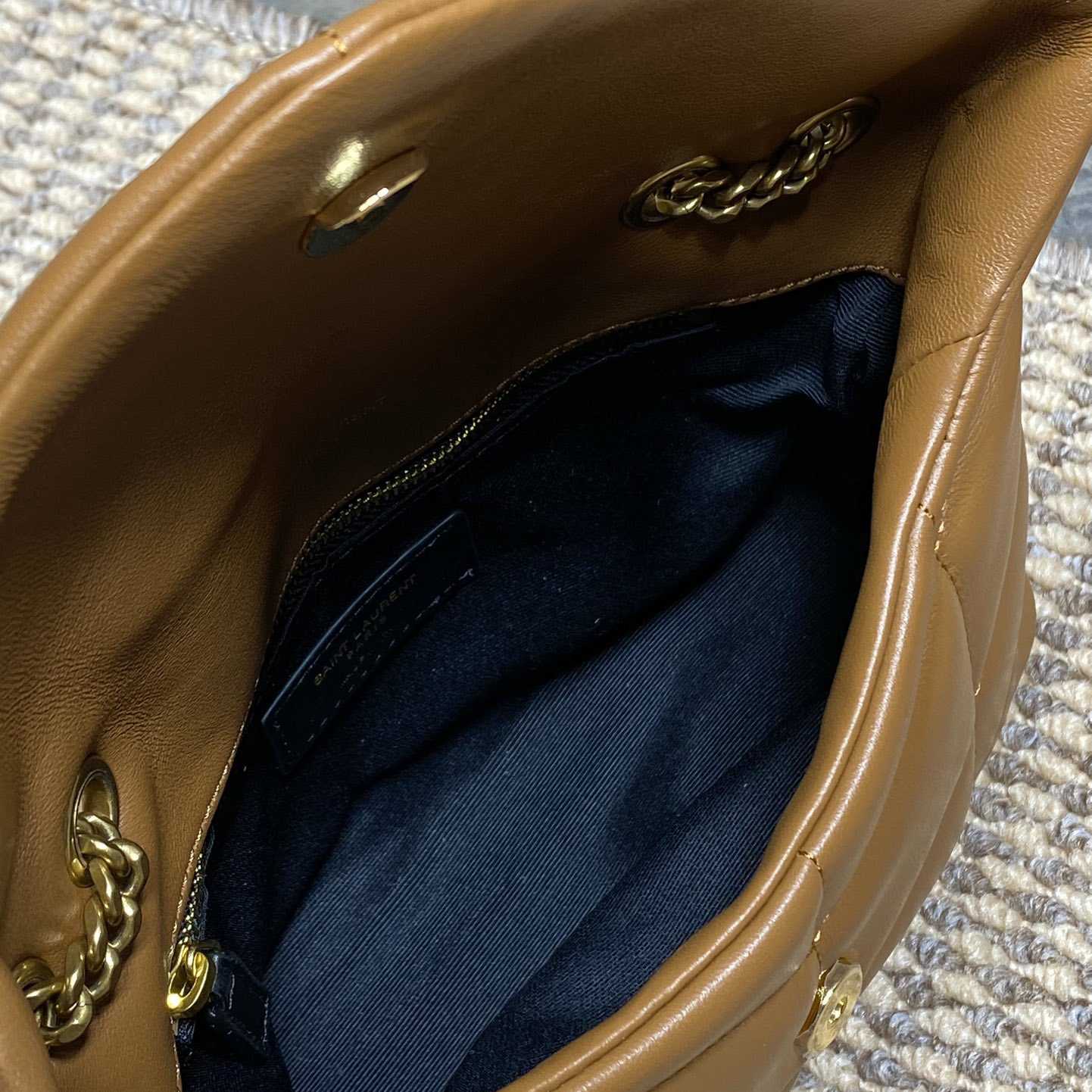 Saint Laurent Toy Puffer In Nappa Leather - DopestKickz