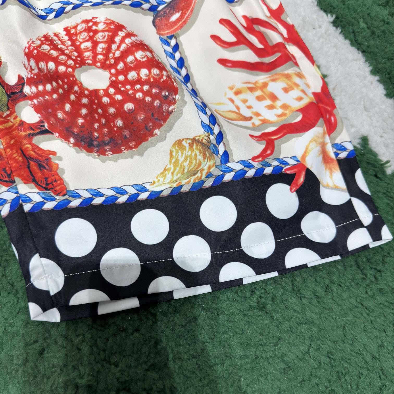 Versace Silk Shorts - DopestKickz