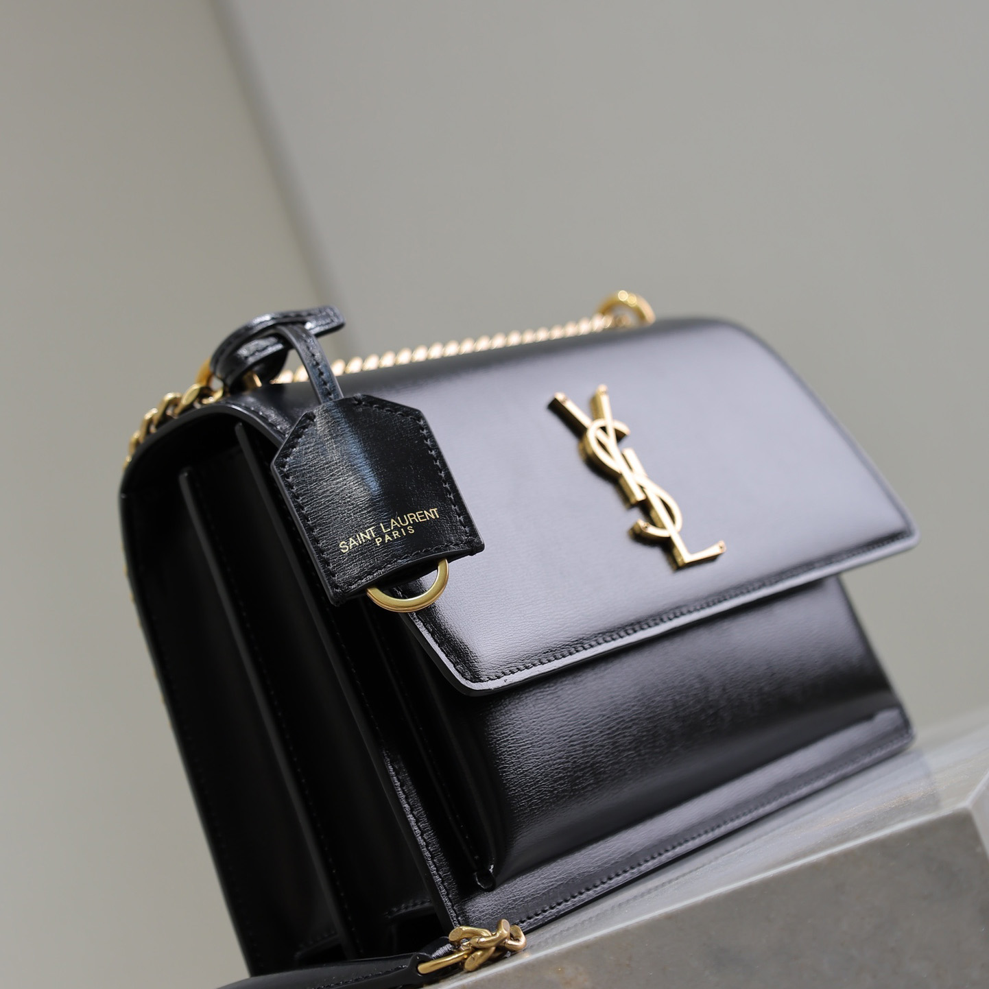 Saint Laurent Women Sunset Medium Leather Shoulder Bag （22x8x16 cm） - DopestKickz