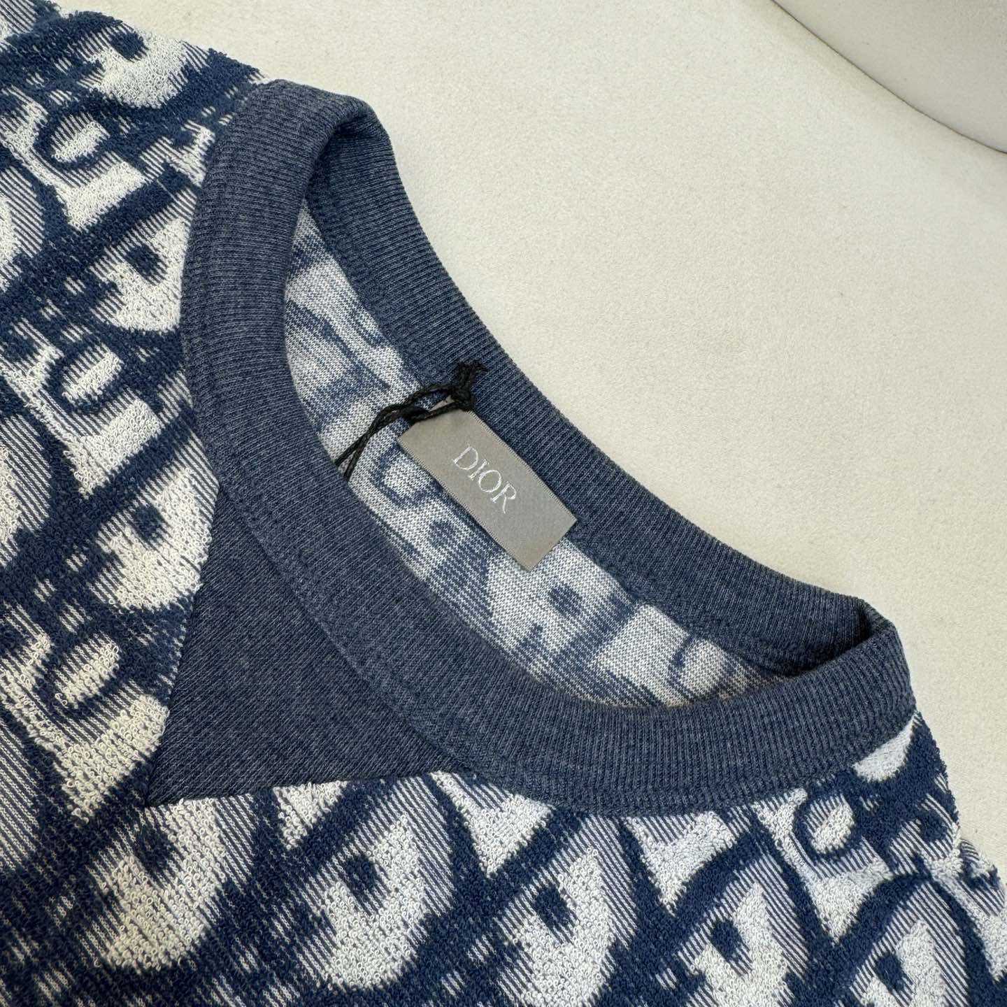 Dior Oblique T-Shirt, Relaxed Fit  - DopestKickz