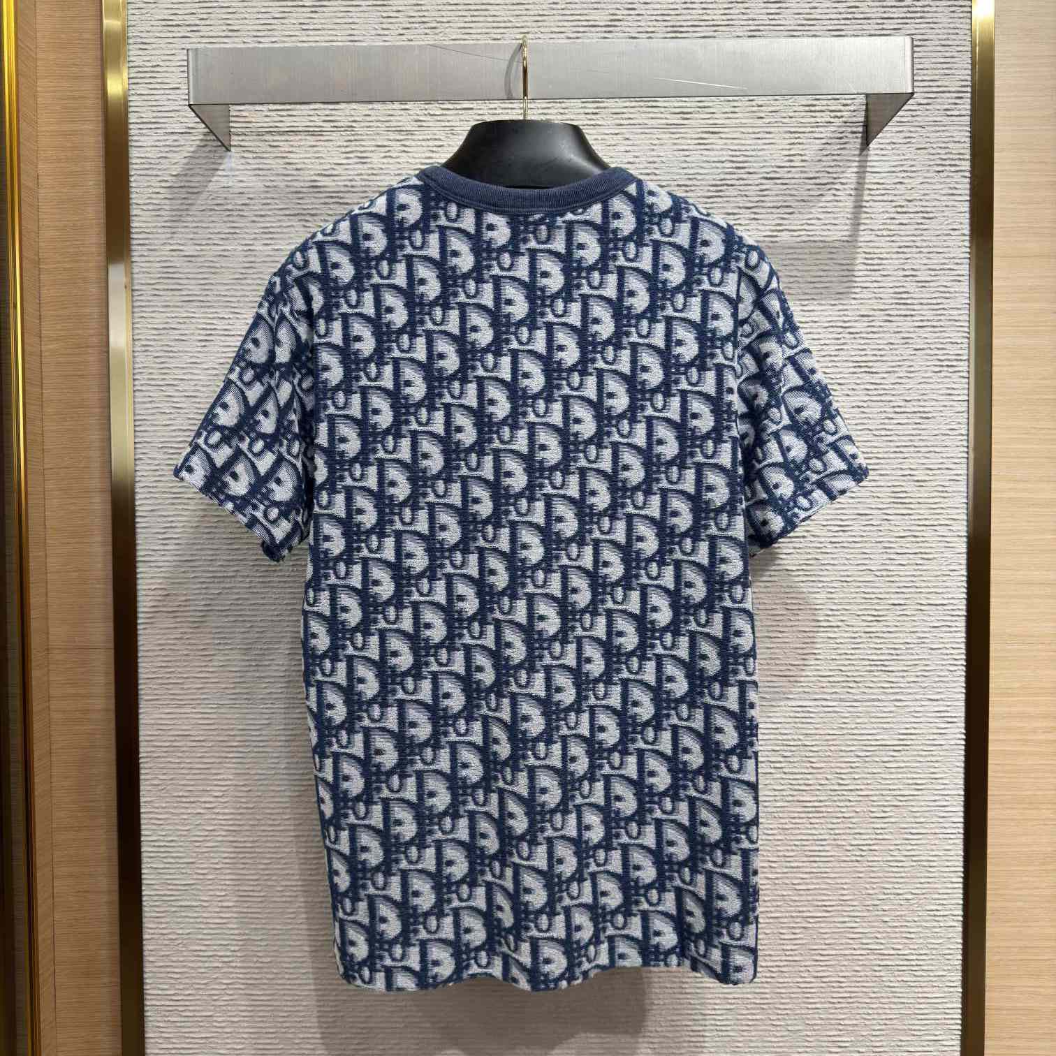 Dior Oblique T-Shirt, Relaxed Fit  - DopestKickz