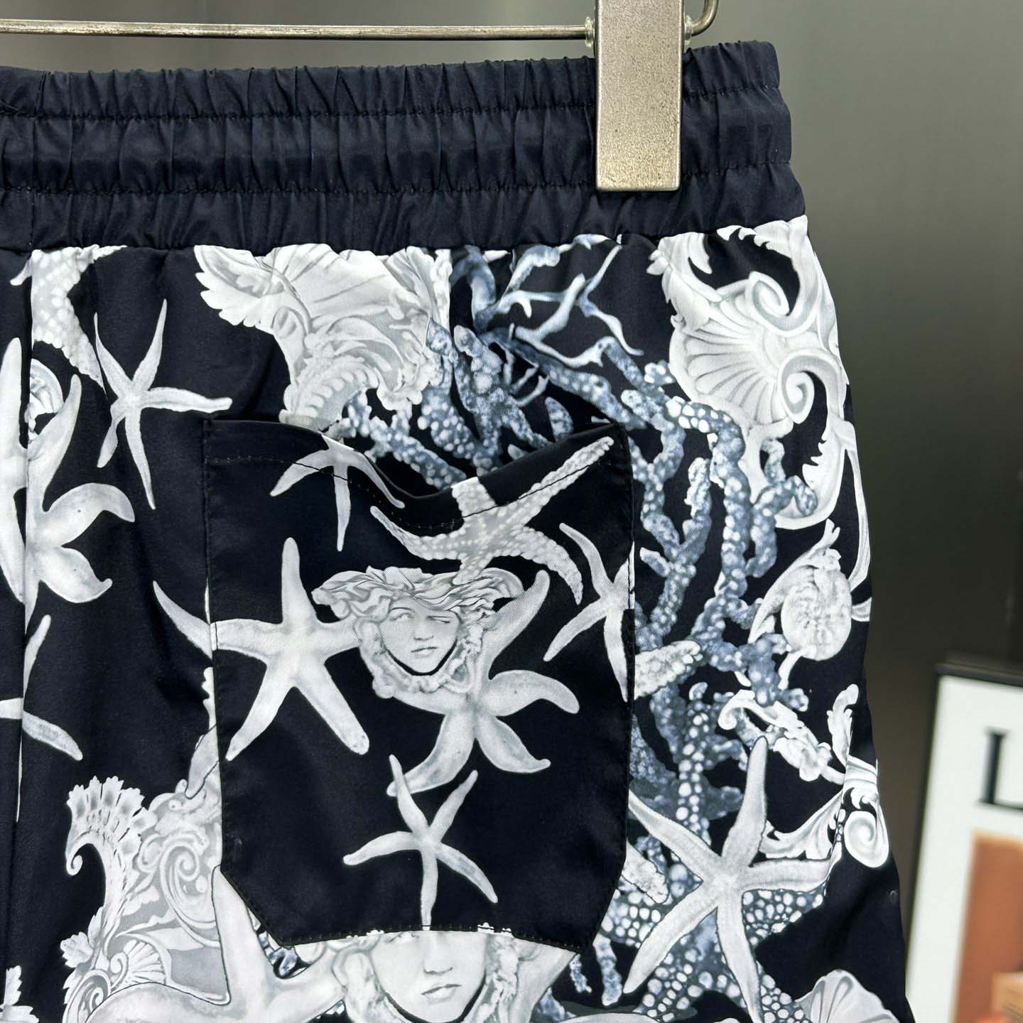 Versace Silk Shorts - DopestKickz