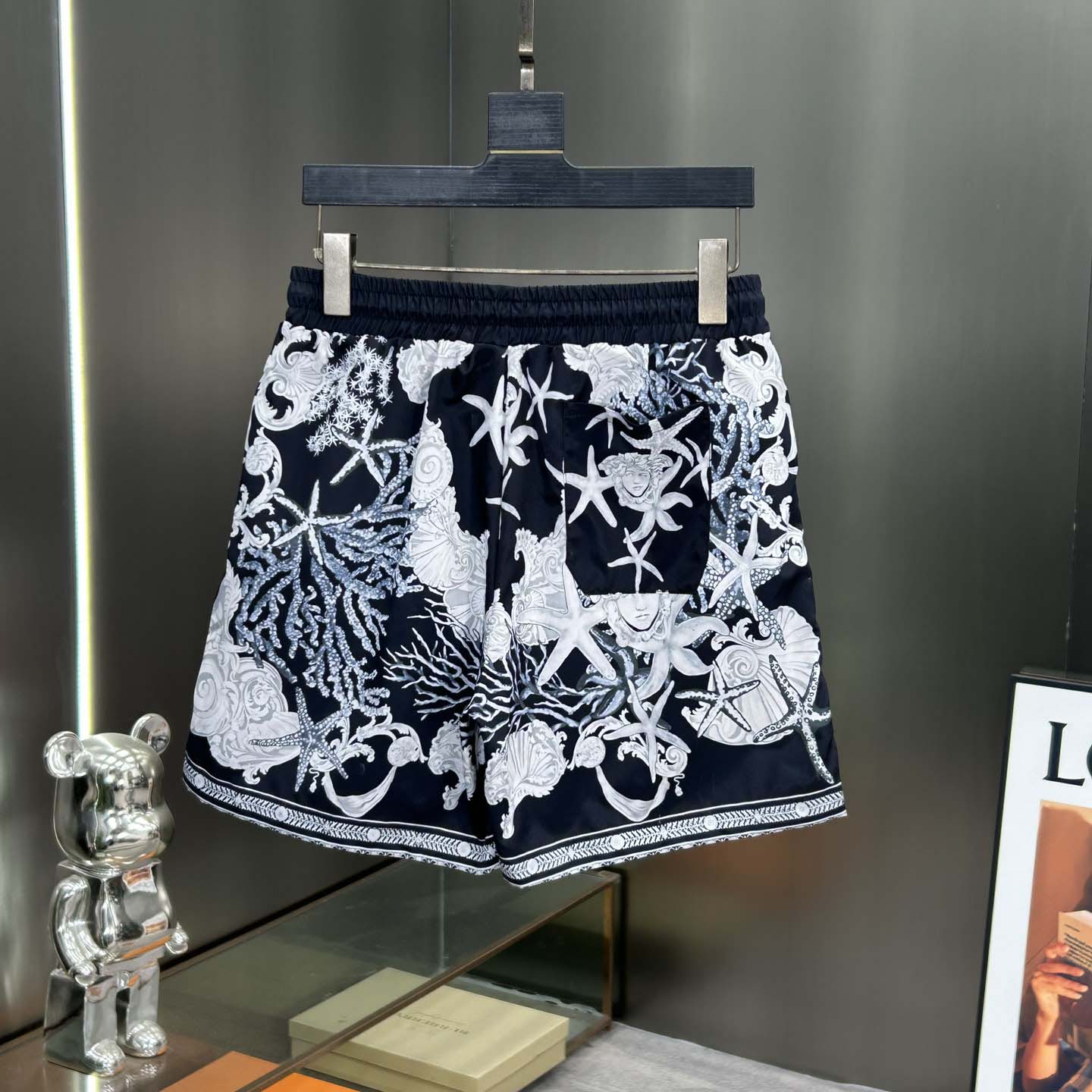 Versace Silk Shorts - DopestKickz