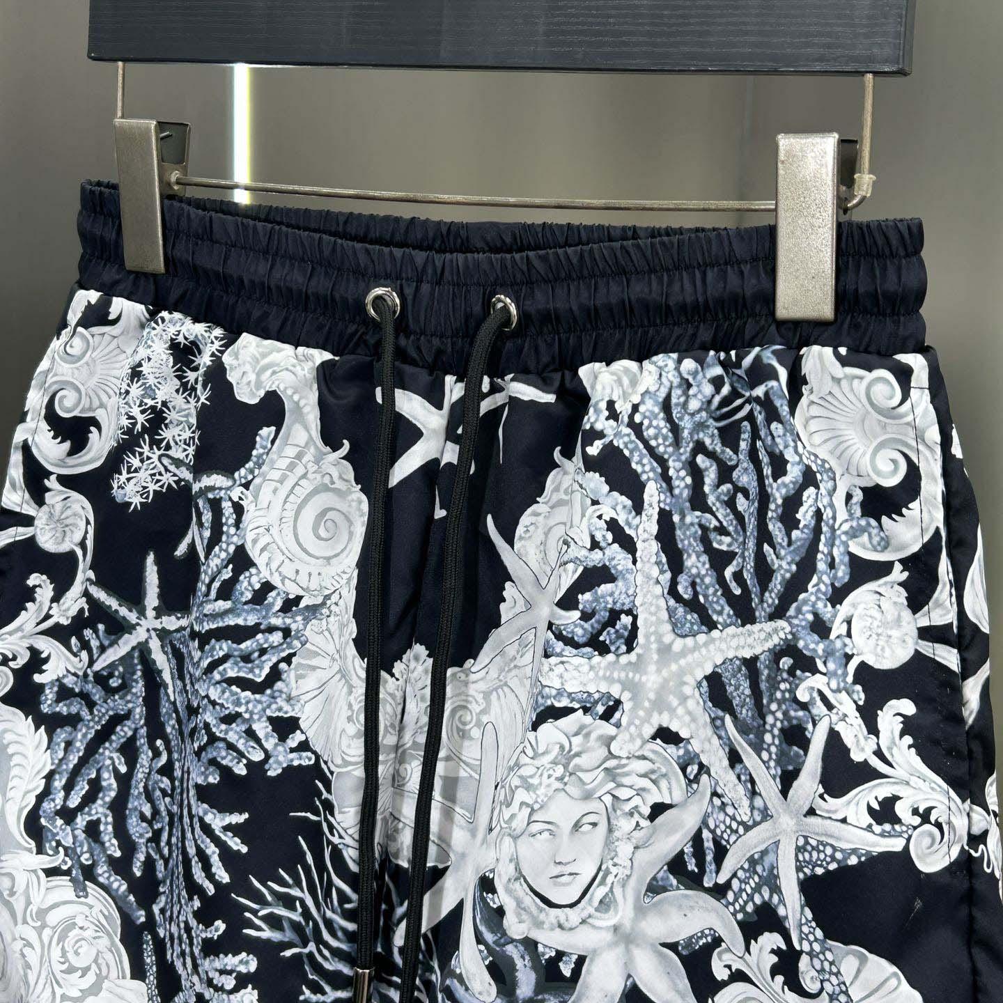Versace Silk Shorts - DopestKickz