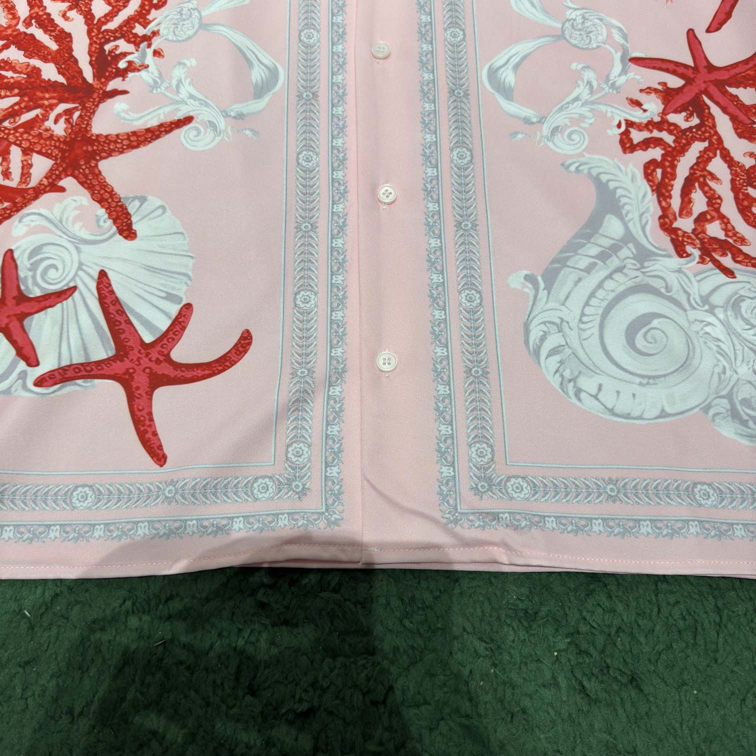 Versace Barocco Sea Silk Shirt  - DopestKickz