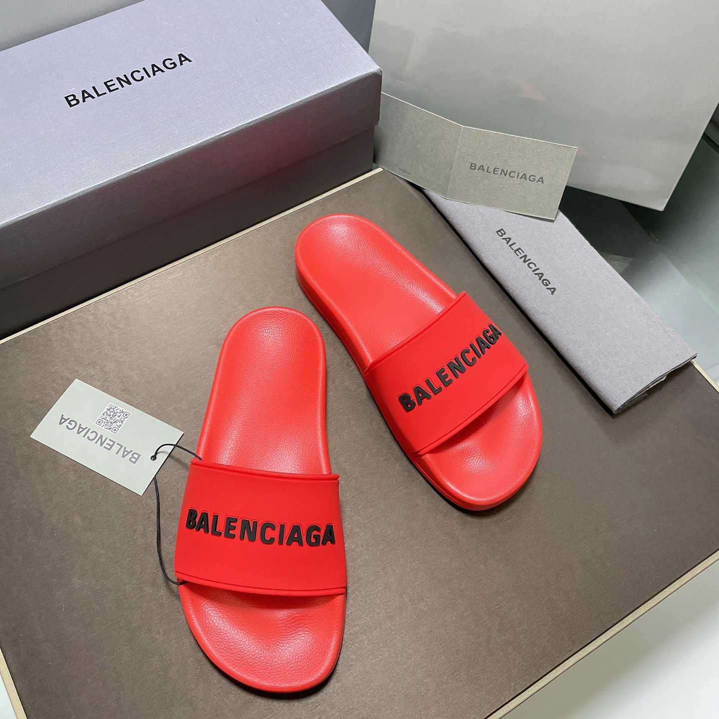 Balenciaga Pool Slide - DopestKickz