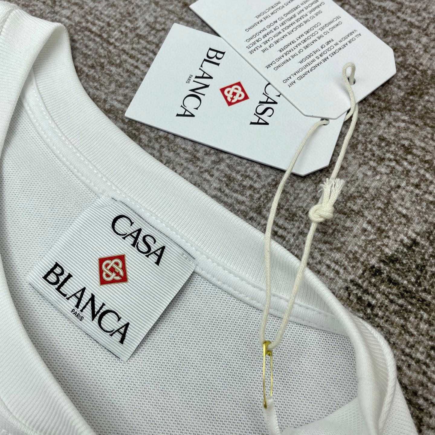 Casablanca Faded-logo T-shirt  C988 - DopestKickz