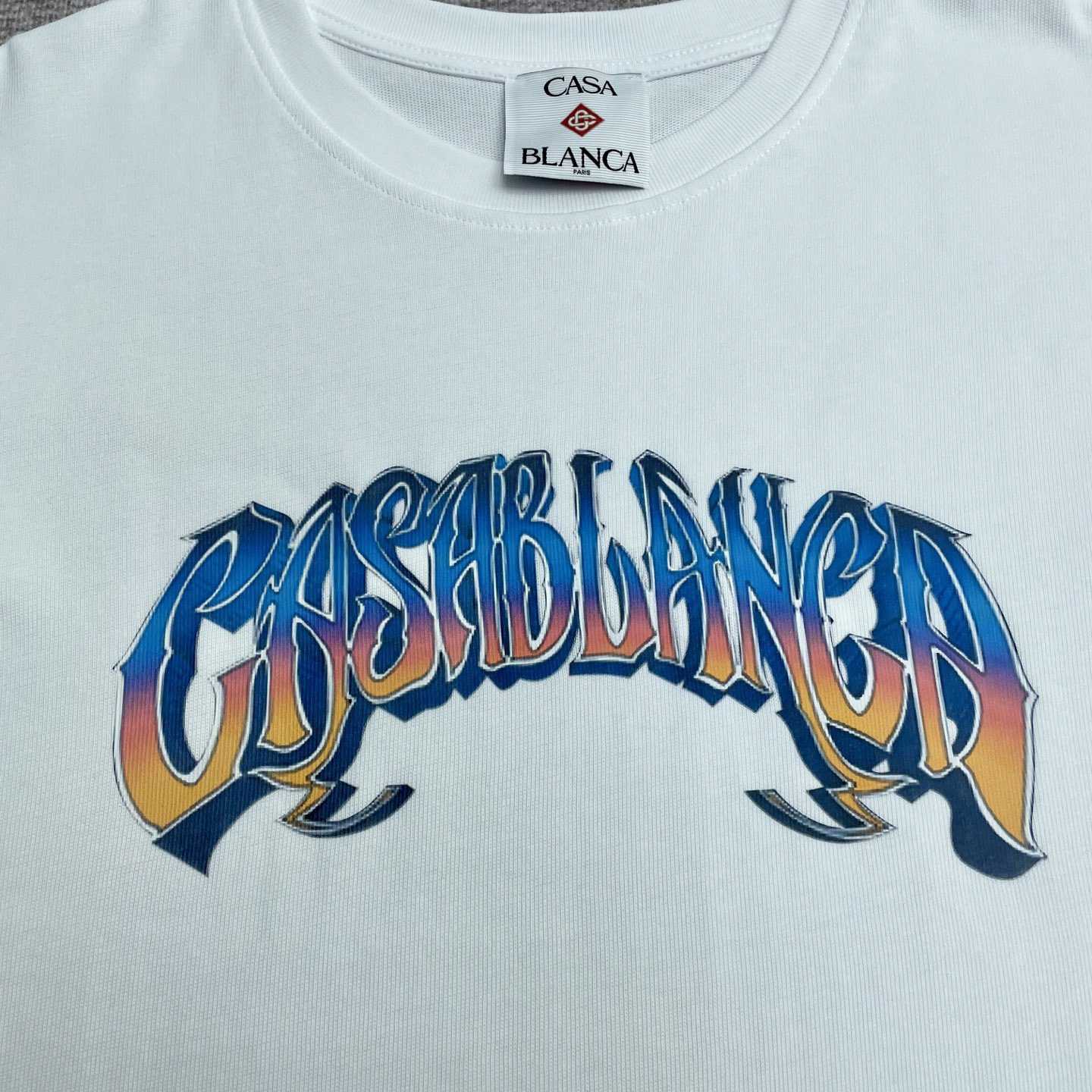 Casablanca Faded-logo T-shirt  C988 - DopestKickz