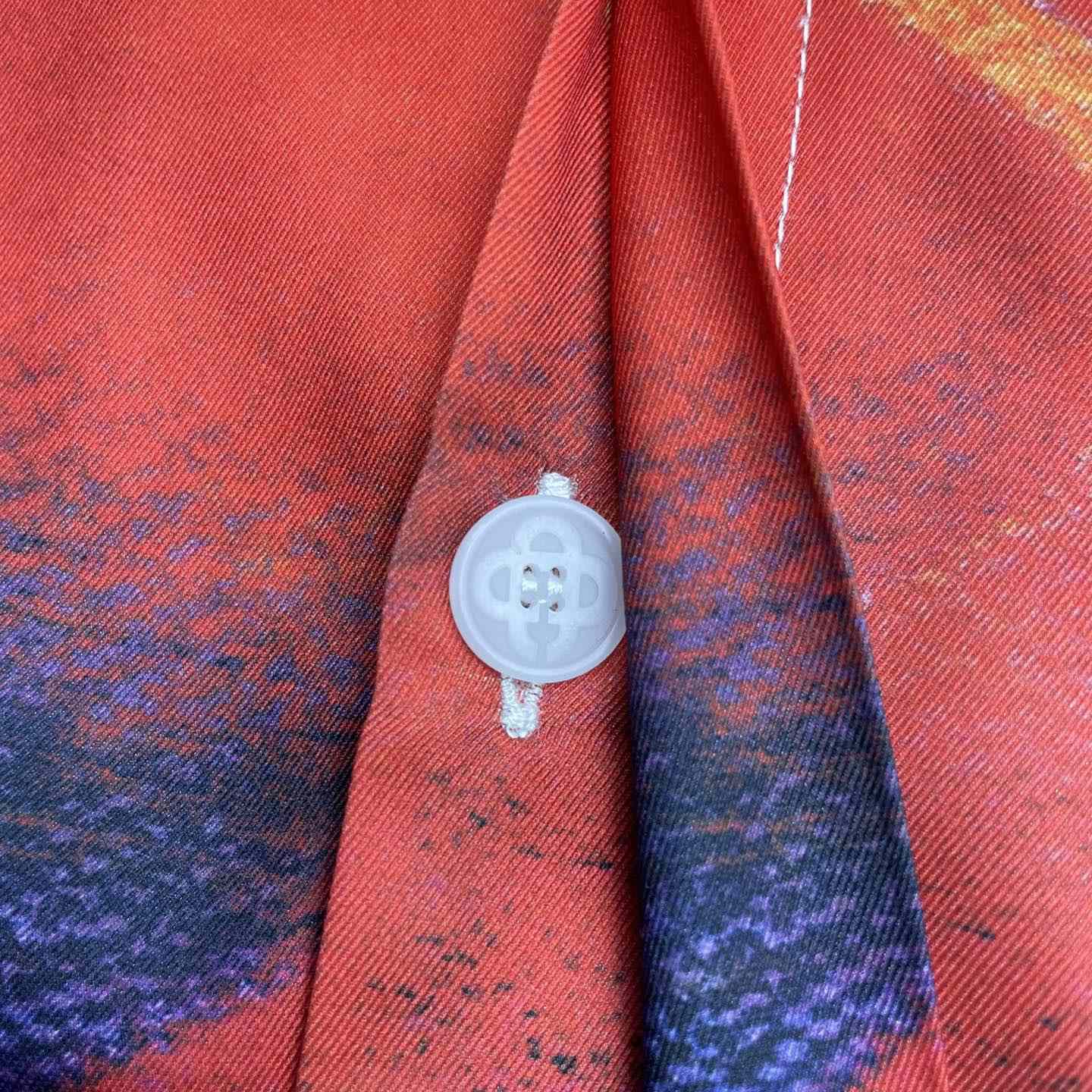 Casablanca Midnight Acropolis Silk Shirt   CA3530 - DopestKickz