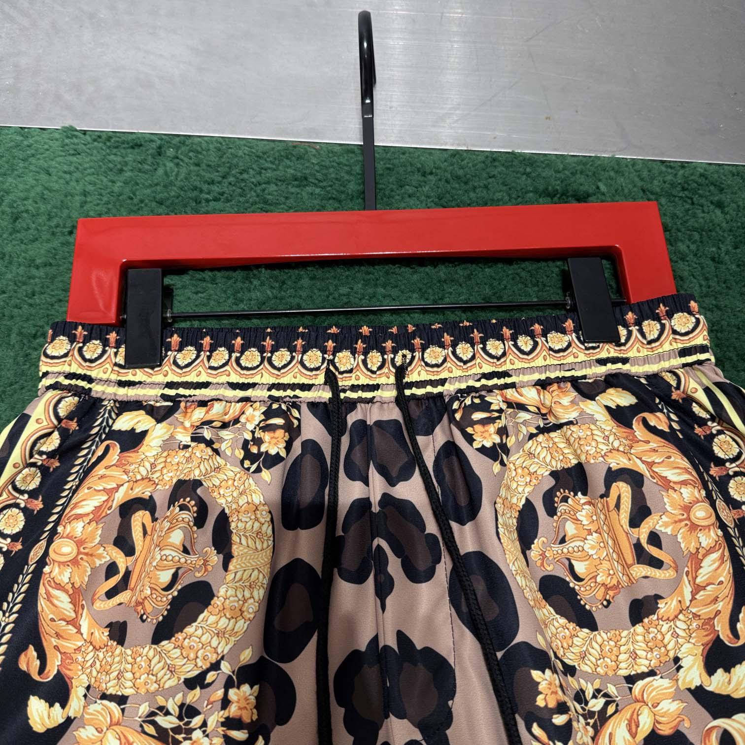Versace Silk Shorts - DopestKickz