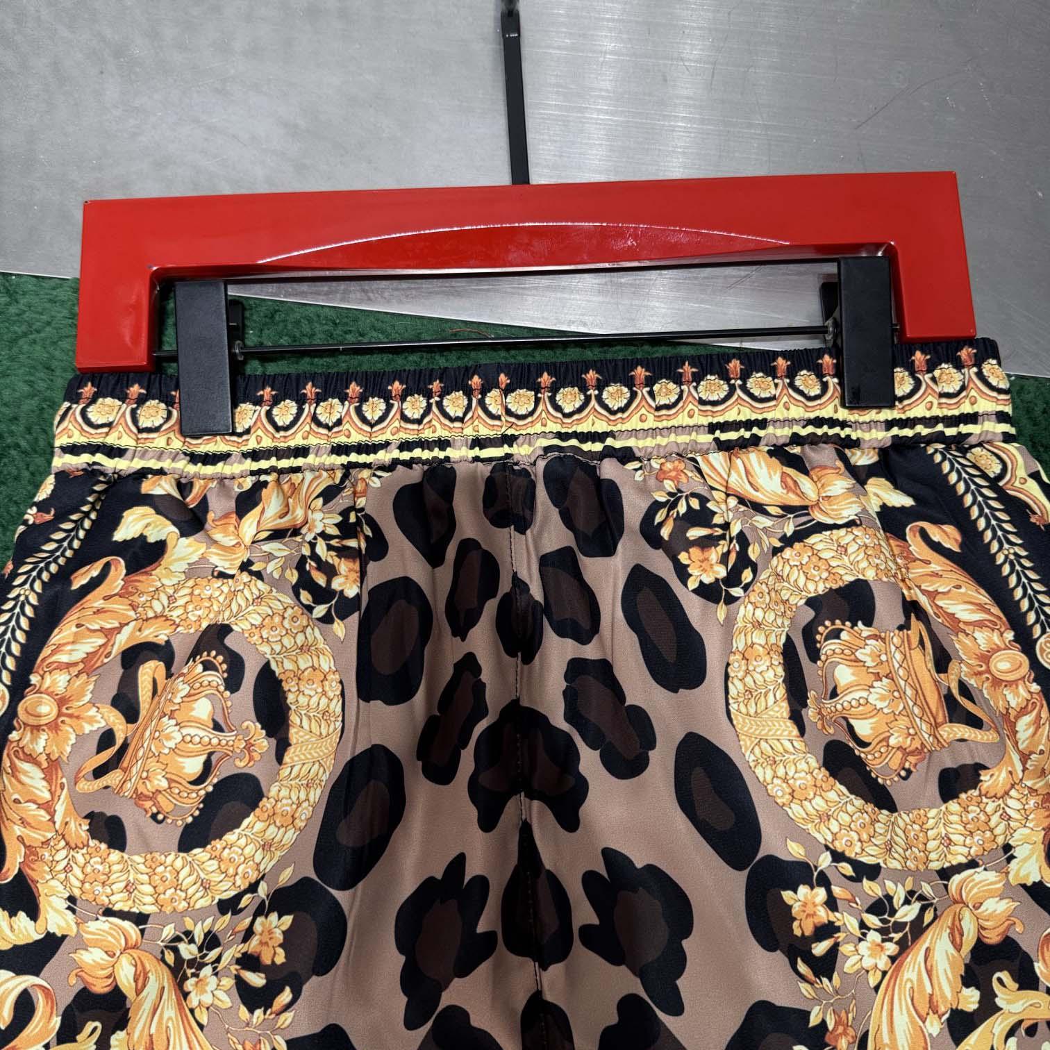 Versace Silk Shorts - DopestKickz