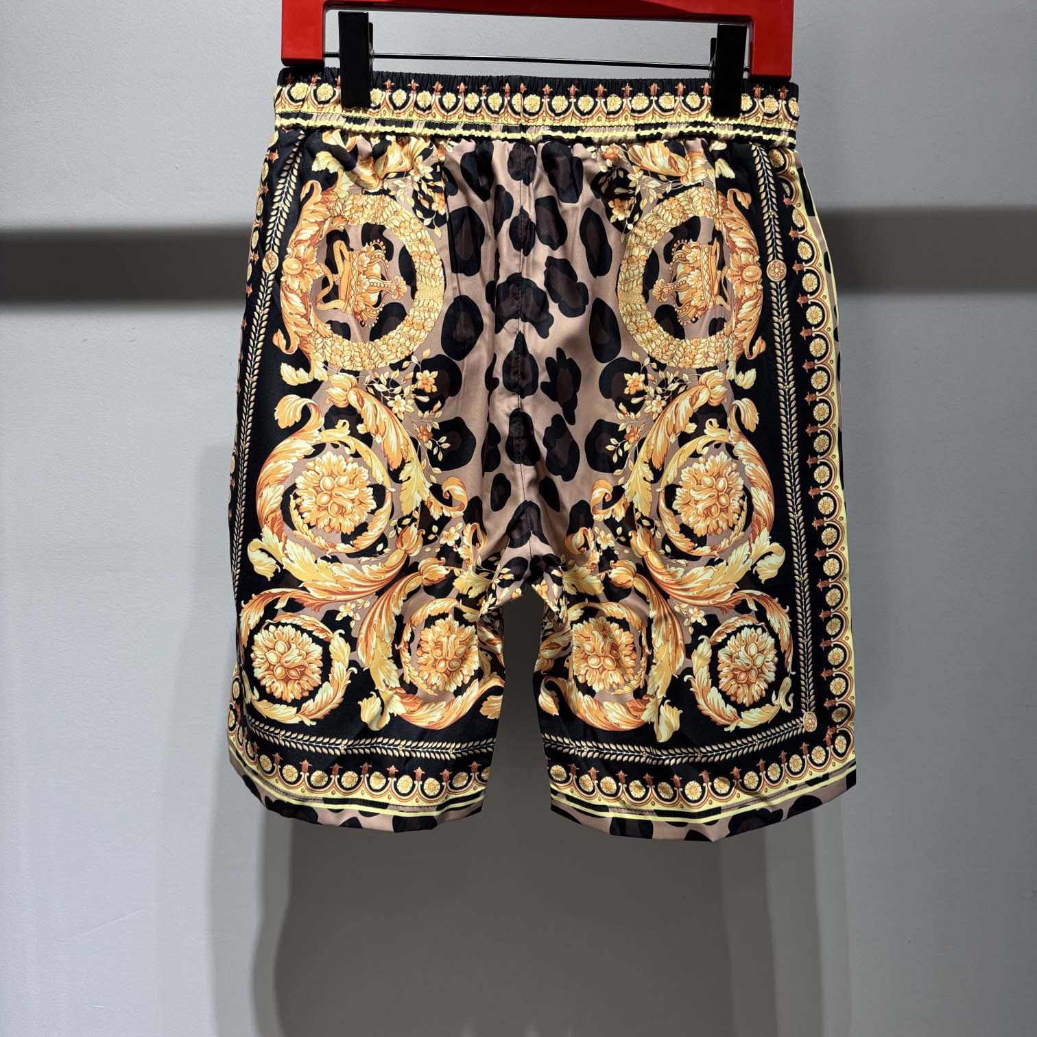 Versace Silk Shorts - DopestKickz